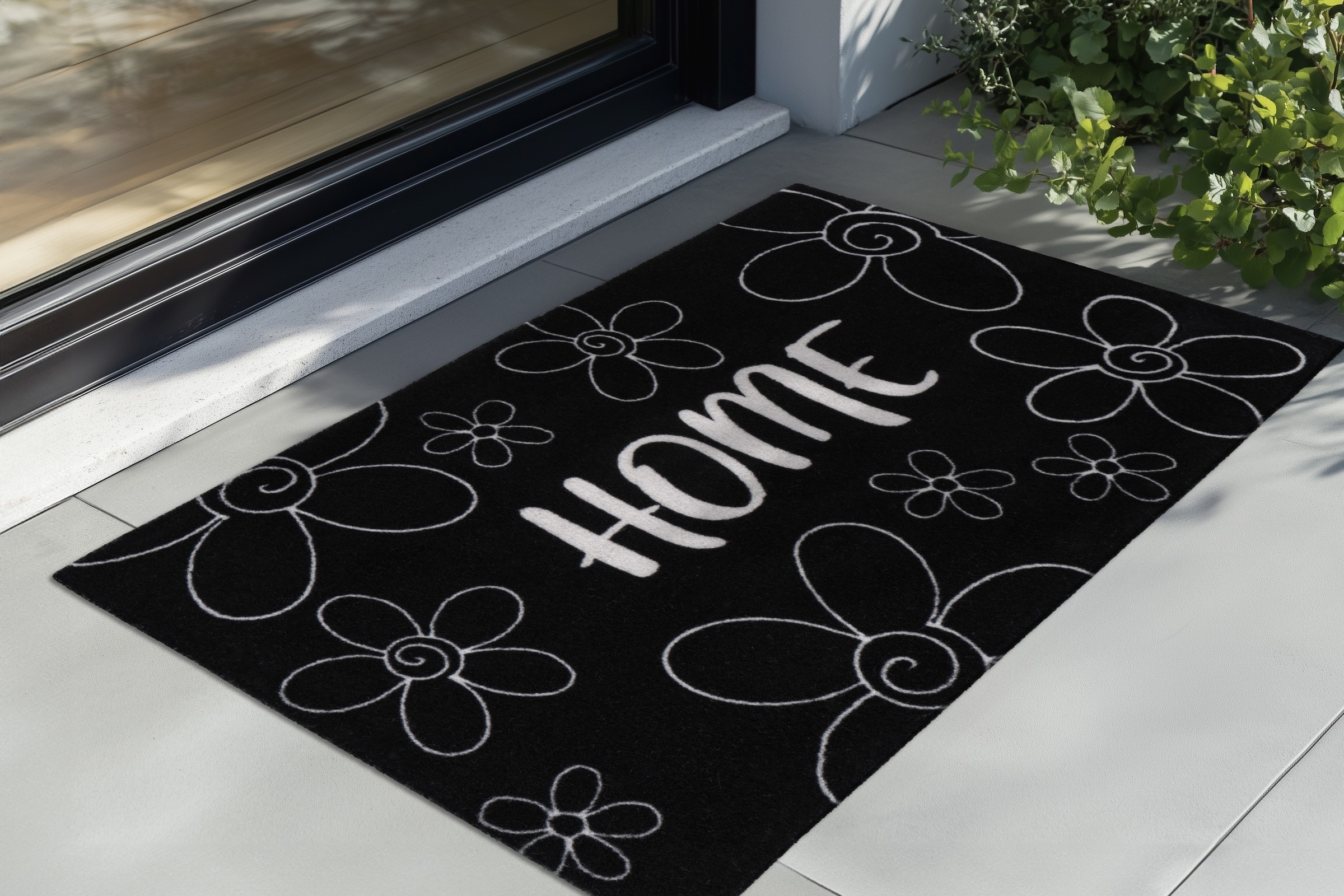 Kayoom Fußmatte »Cosy Entry 225« rechteckig 6 mm Höhe Türmatte, Schmutzfang, Home, EIngang