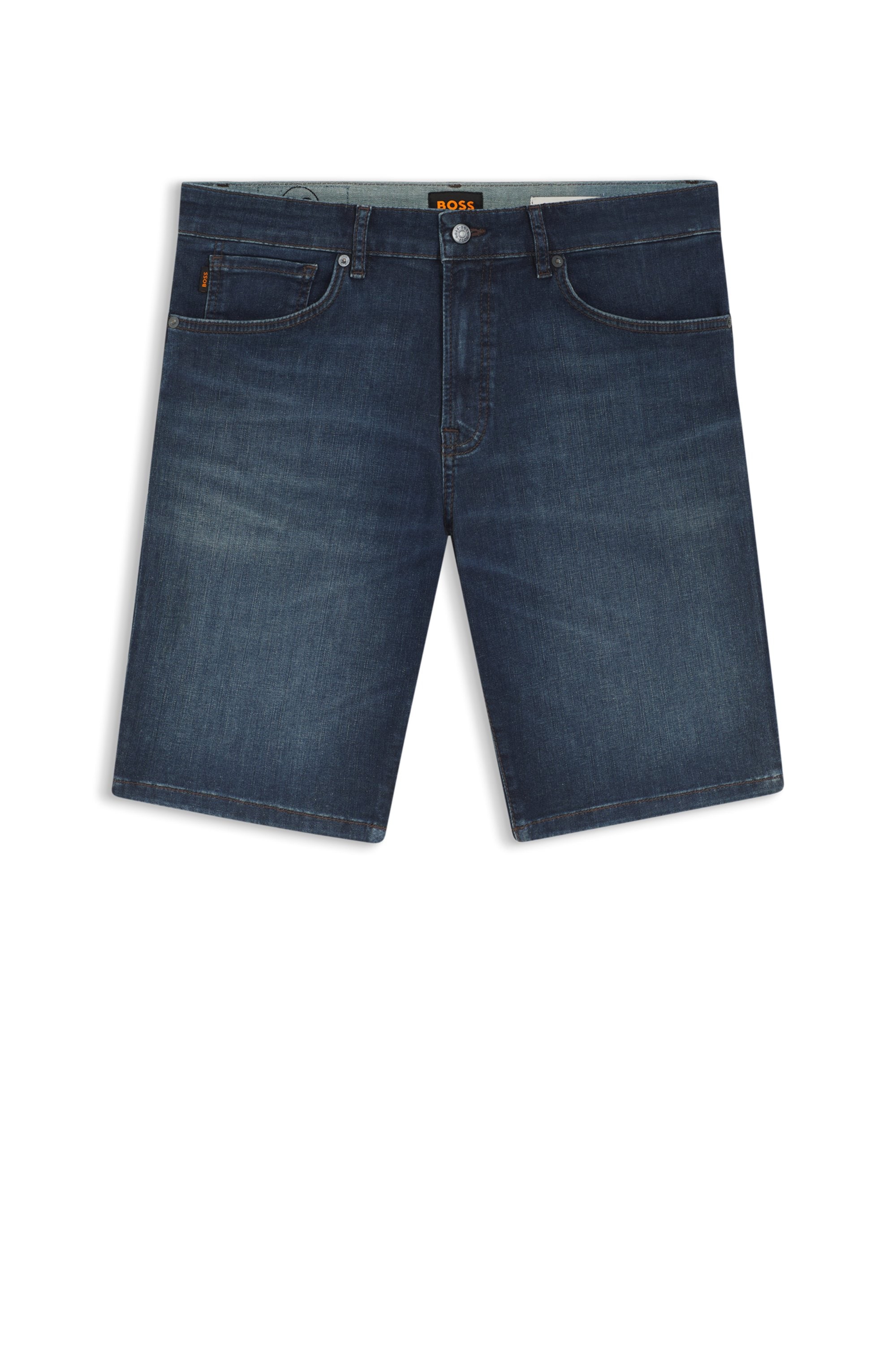 BOSS ORANGE Jeansshorts »Re.Maine Shorts Bo« Stretch-Denim im Straight Fit