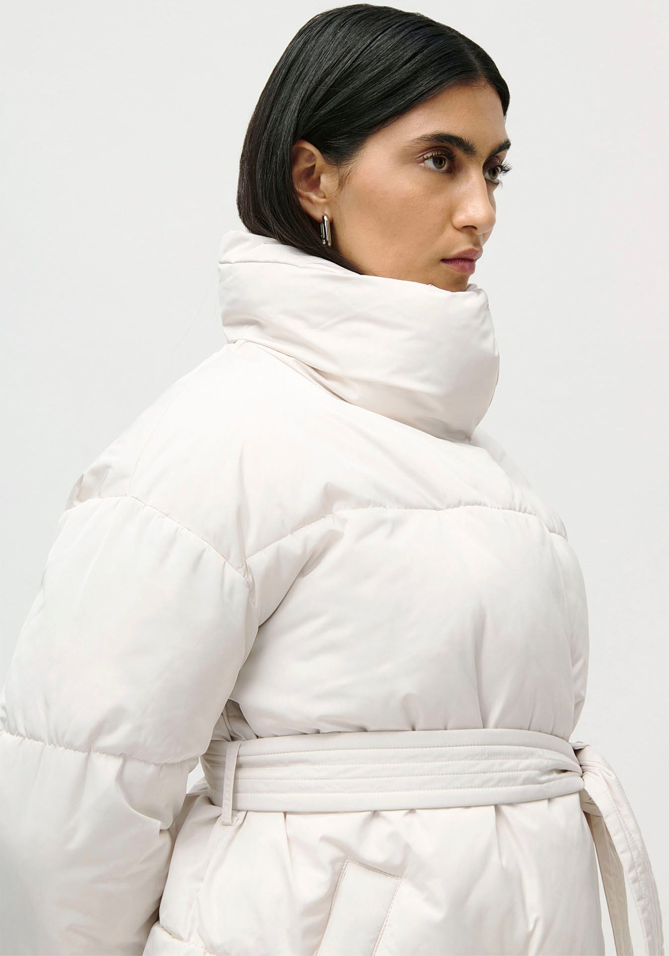 LeGer Steppjacke »Margitta, LeGer by Lena Gercke« ohne Kapuze Regular fit mit Rundhalsausschnitt