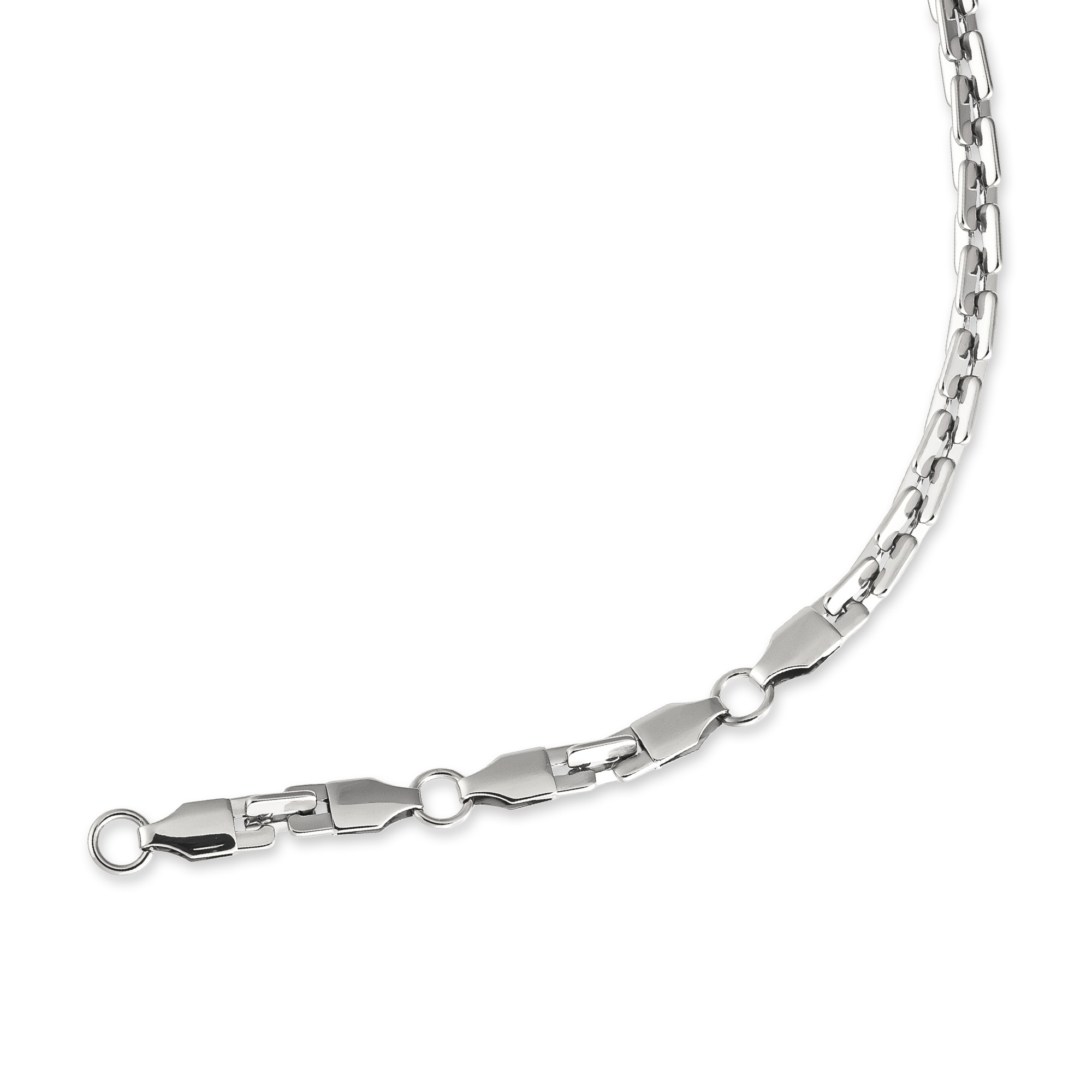 Copenhagen Studios Edelstahlkette »Schmuck Geschenk Halskette Unisex Link«
