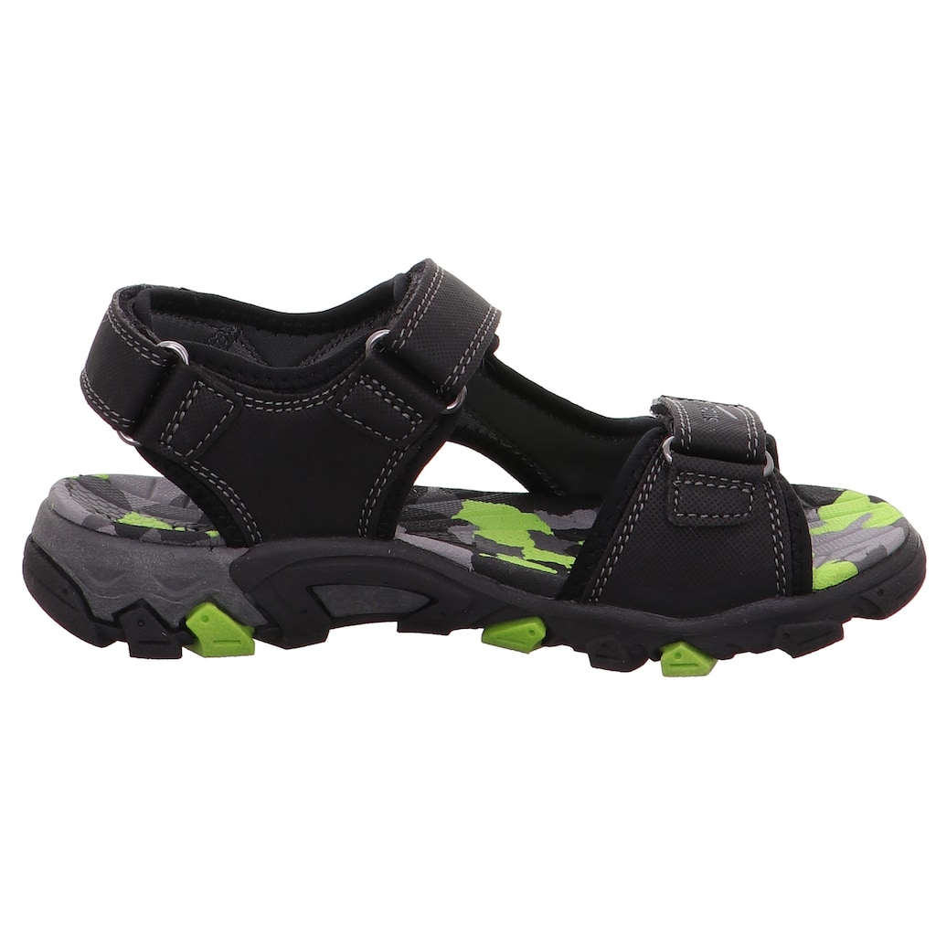 Superfit Sandale »HENRY WMS: Mittel«, Sommerschuh, Klettschuh, Sandalette, mit Klettverschluss