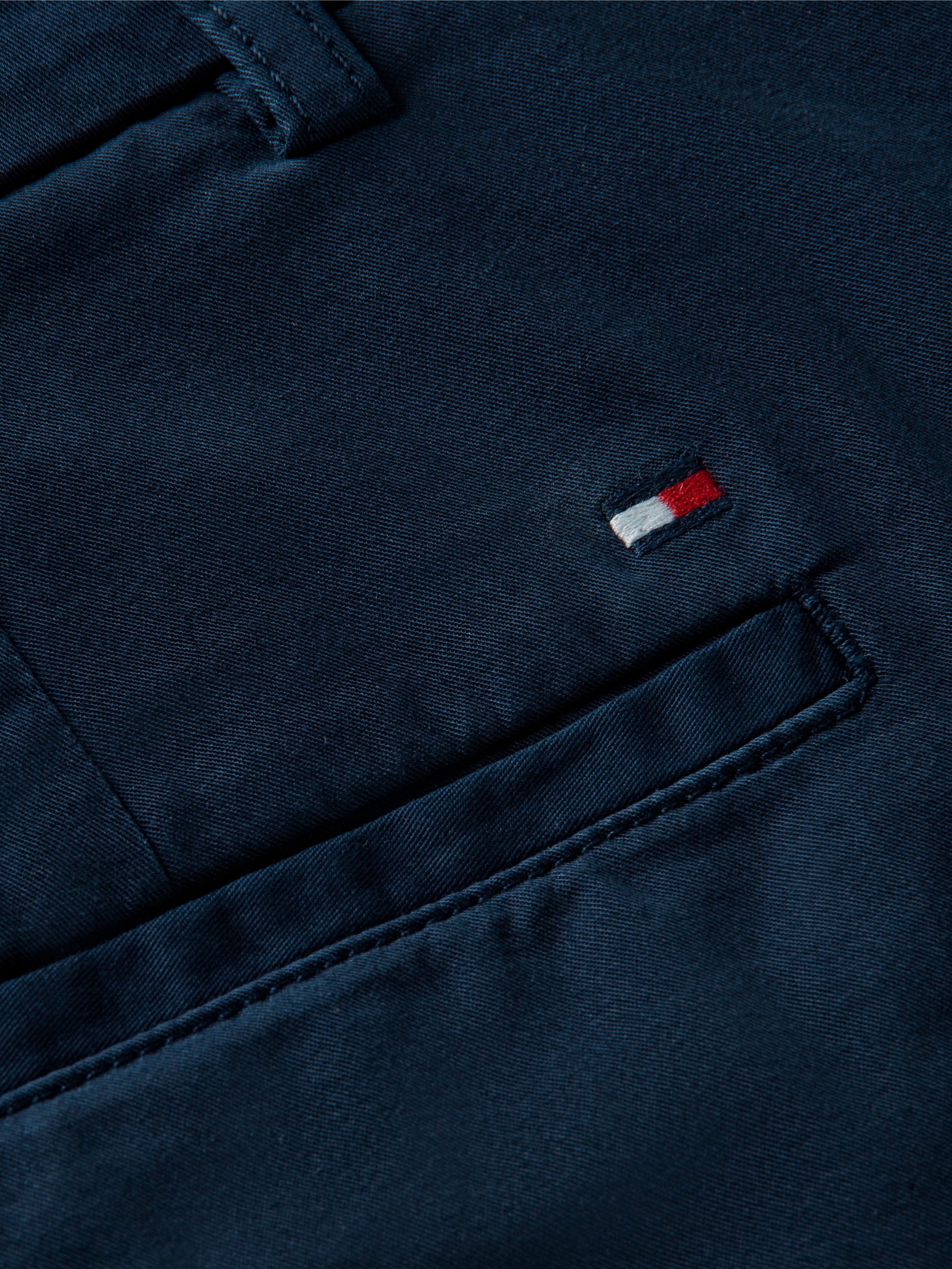 Tommy Hilfiger Chinohose »CO GMD SLIM STRAIGHT CHINO«  mit mittlerer Leibhöhe