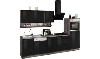 HELD MÖBEL Küchenzeile »Virginia«, mit E-Geräten, Breite 300 cm kaufen