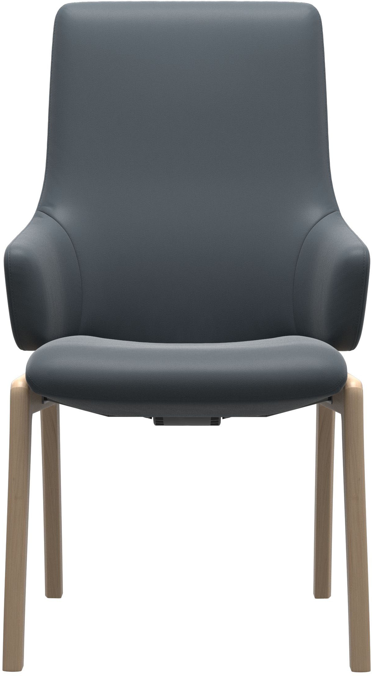 Stressless® Polsterstuhl »Laurel«, Leder BATICK, High Back mit Armlehne, Größe L, mit abgerundeten Beinen in Walnuss
