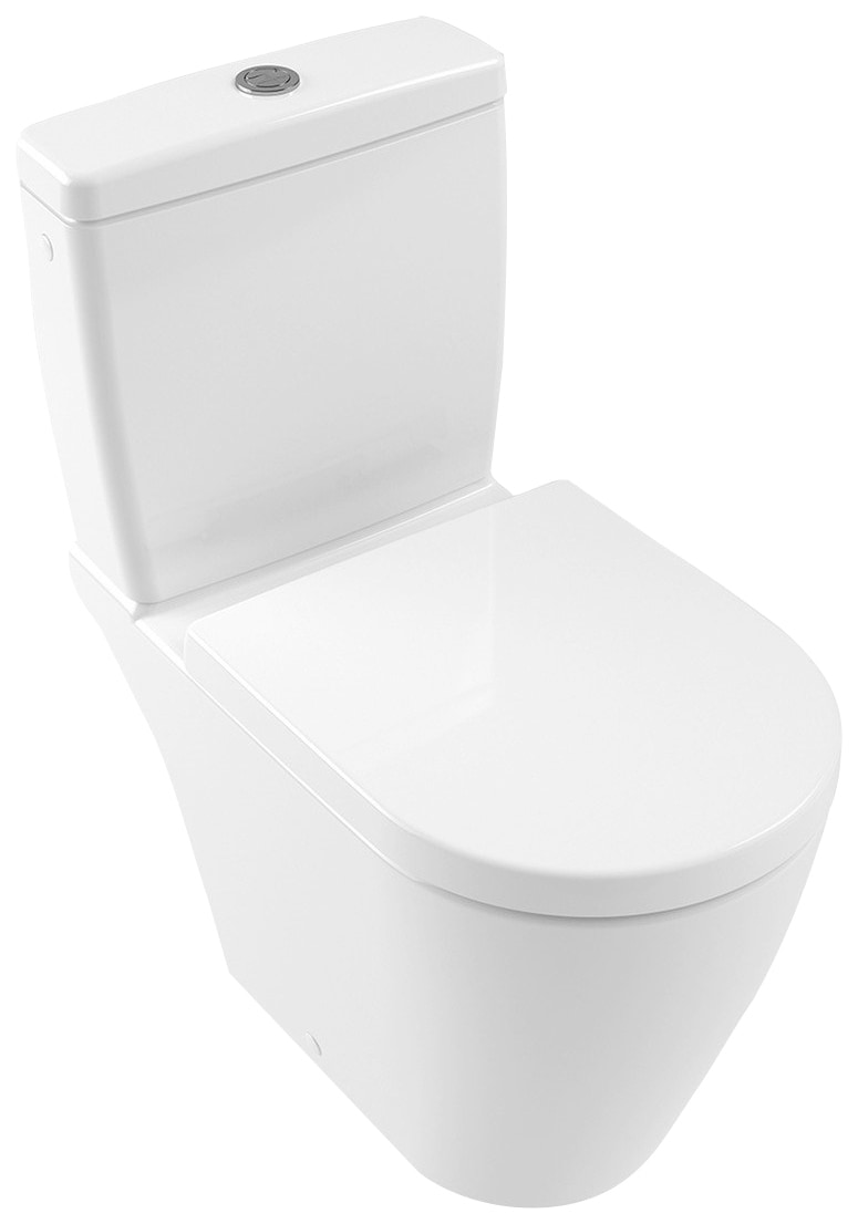Villeroy & Boch Tiefspül-WC »Avento«, bodenstehend, mit Clean Plus Beschichtung