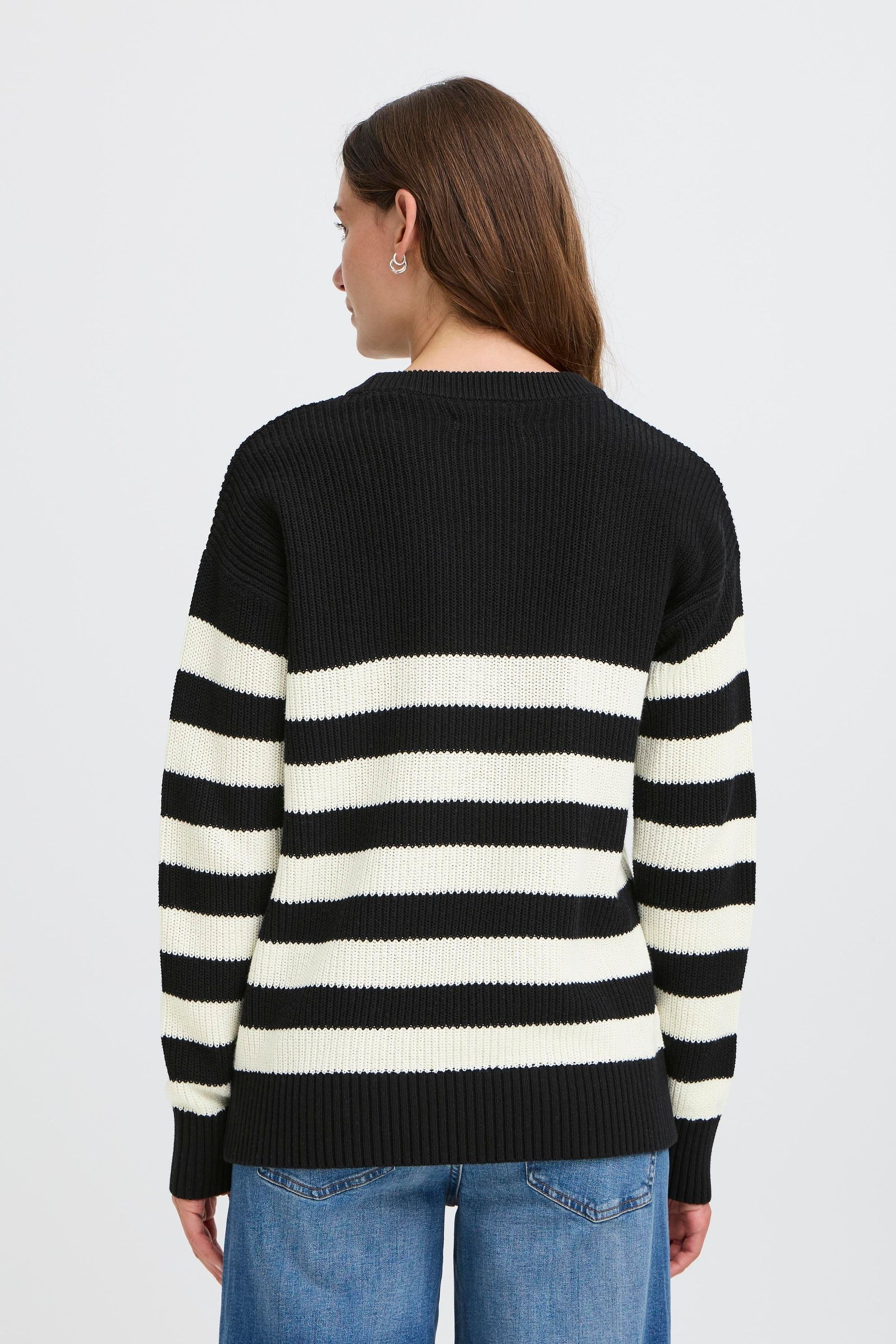 OXMO Strickfleece-Pullover »Strickpullover OXKAVINA«