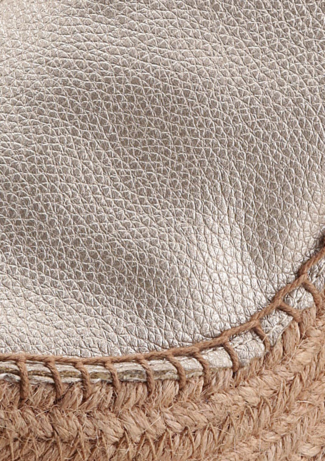 Replay Sandalette »Tyne«  , Sommerschuh, Sandale, Keilabsatz, mit Glitzerlogo an der Ferse