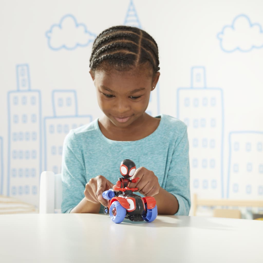 Hasbro Actionfigur »Marvel Spidey and His Amazing Friends, Miles Morales Techno-Racer«