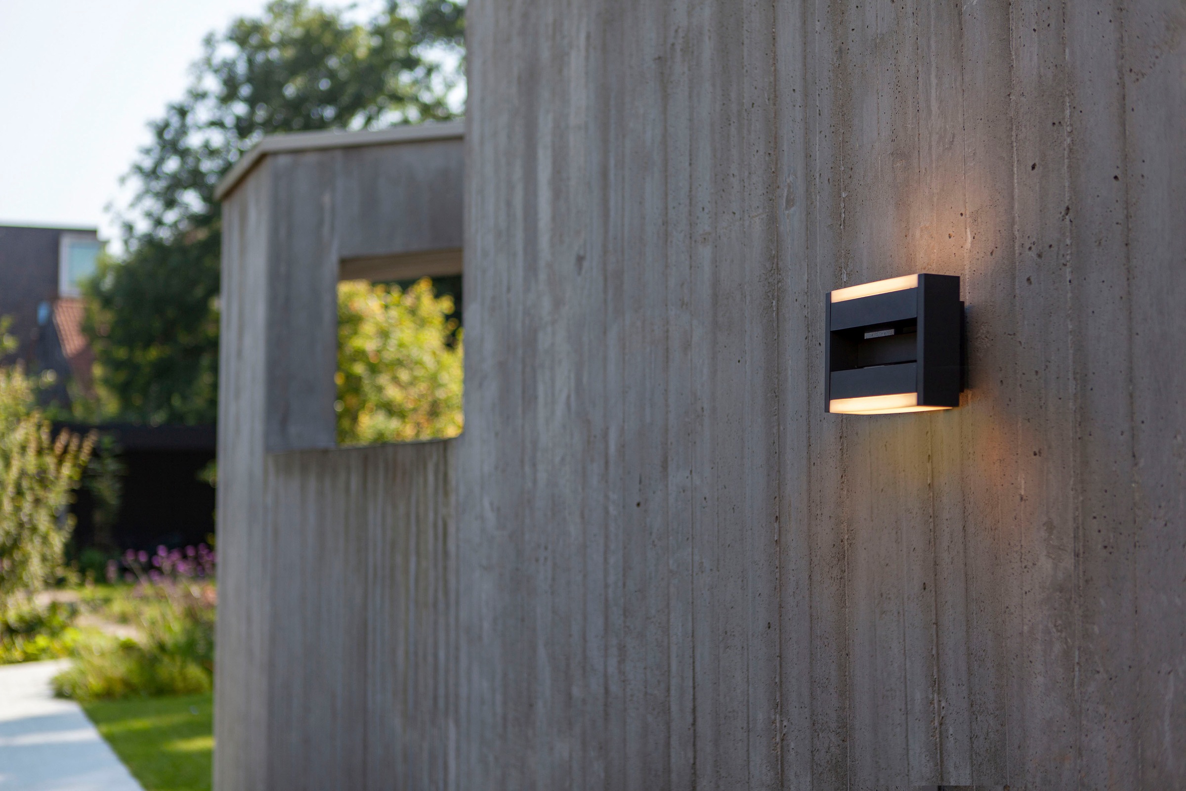 LUTEC LED Außen-Wandleuchte »CONROY«, Leuchtmittel LED-Modul | LED fest integriert, verstellbar