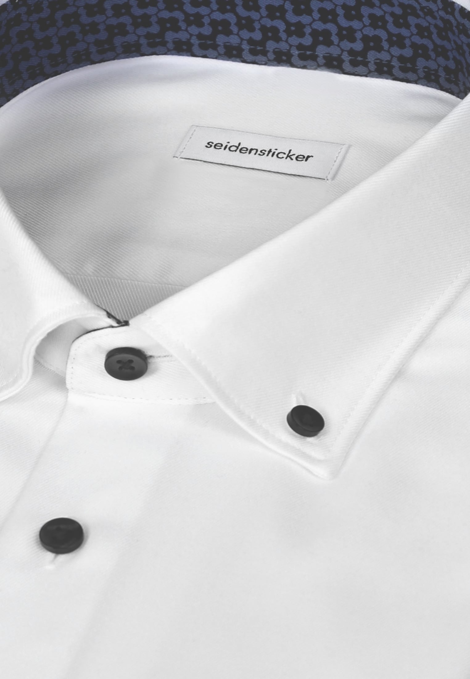 seidensticker Businesshemd »Schwarze Rose« Regular 1/1 Button-Down-Kragen Uni