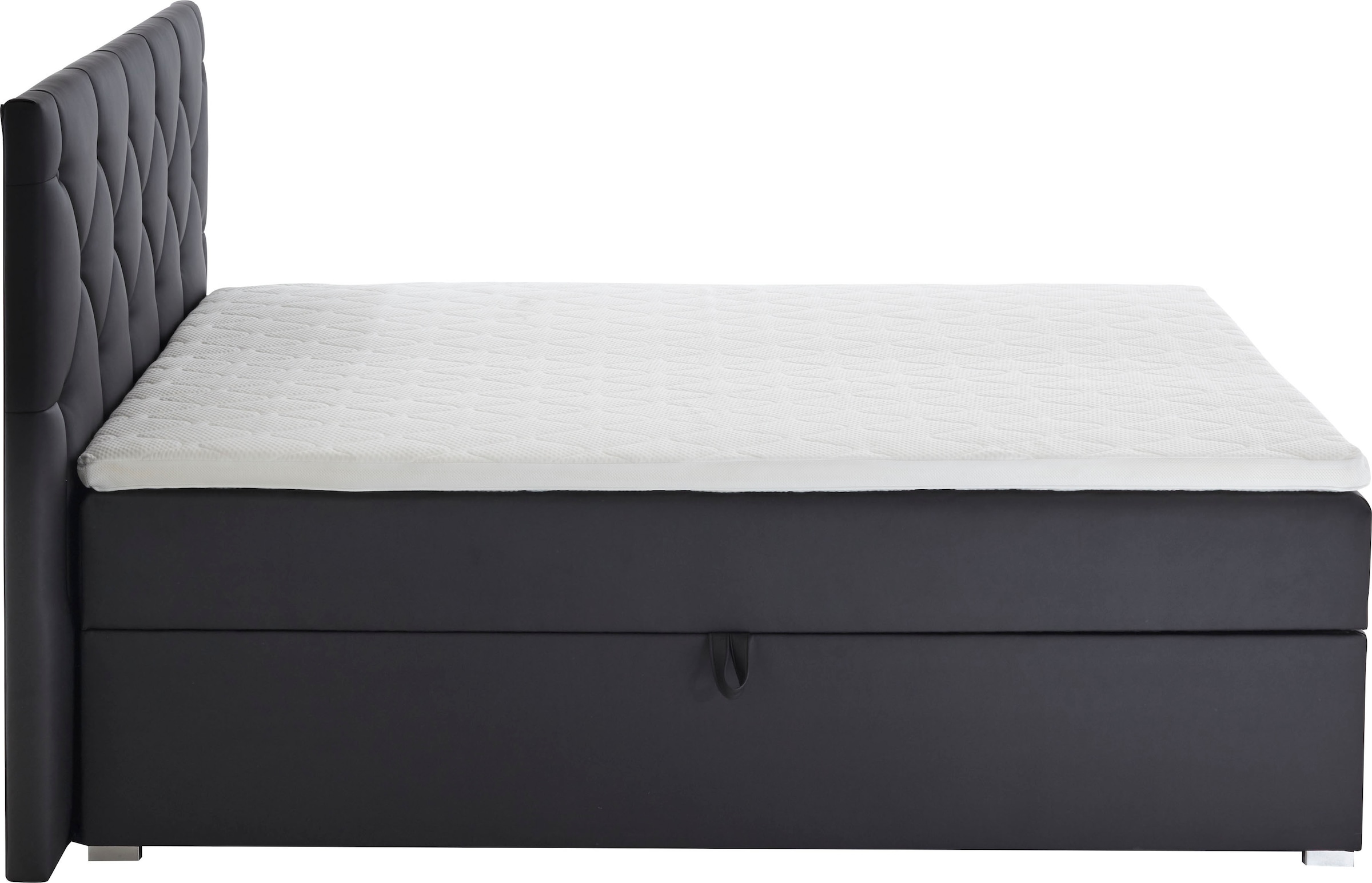 ATLANTIC home collection Boxbett »Meike« mit XXL-Bettkasten und Topper