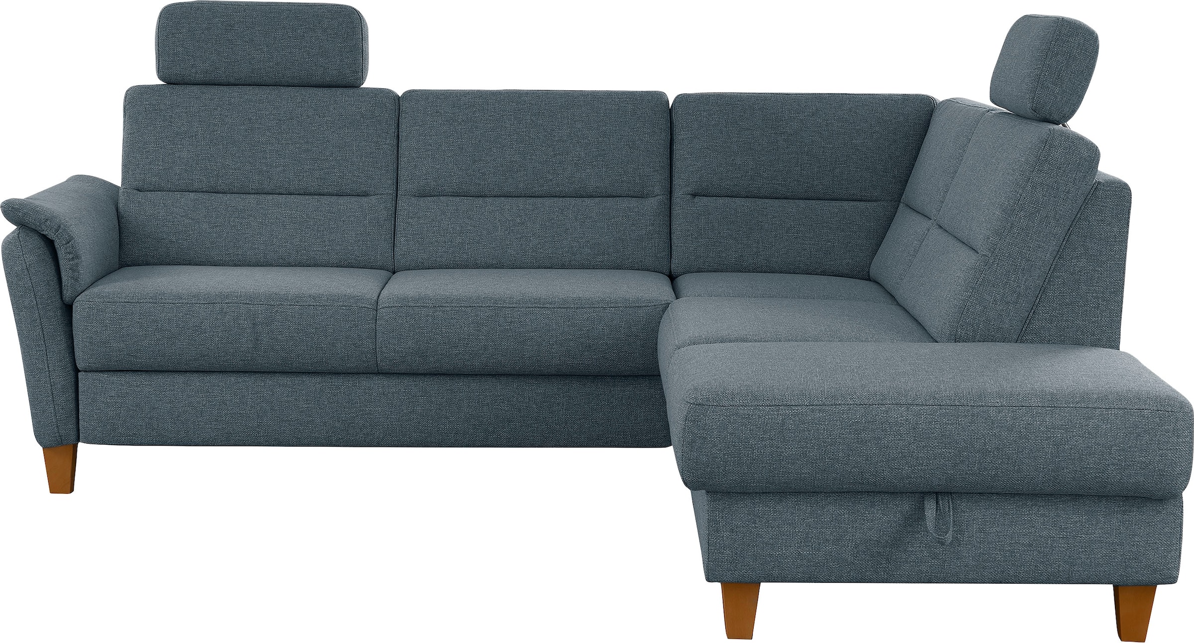 Home affaire Ecksofa »Palmera L-Form«, Federkern, wahlweise mit Bettfunktion und mit/ohne Stauraum