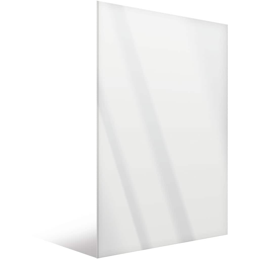 Artland Wandspiegel »Rahmenlos«, - rahmenloser Spiegel/Mirror zum Aufhängen geeignet als Ganzkörperspiegel, Badspiegel/Badezimmerspiegel, Schminkspiegel, Flurspiegel, kleiner Spiegel für Gäste-WC oder Wohnzimmerspiegel, inkl. Aufhänger für die Wand