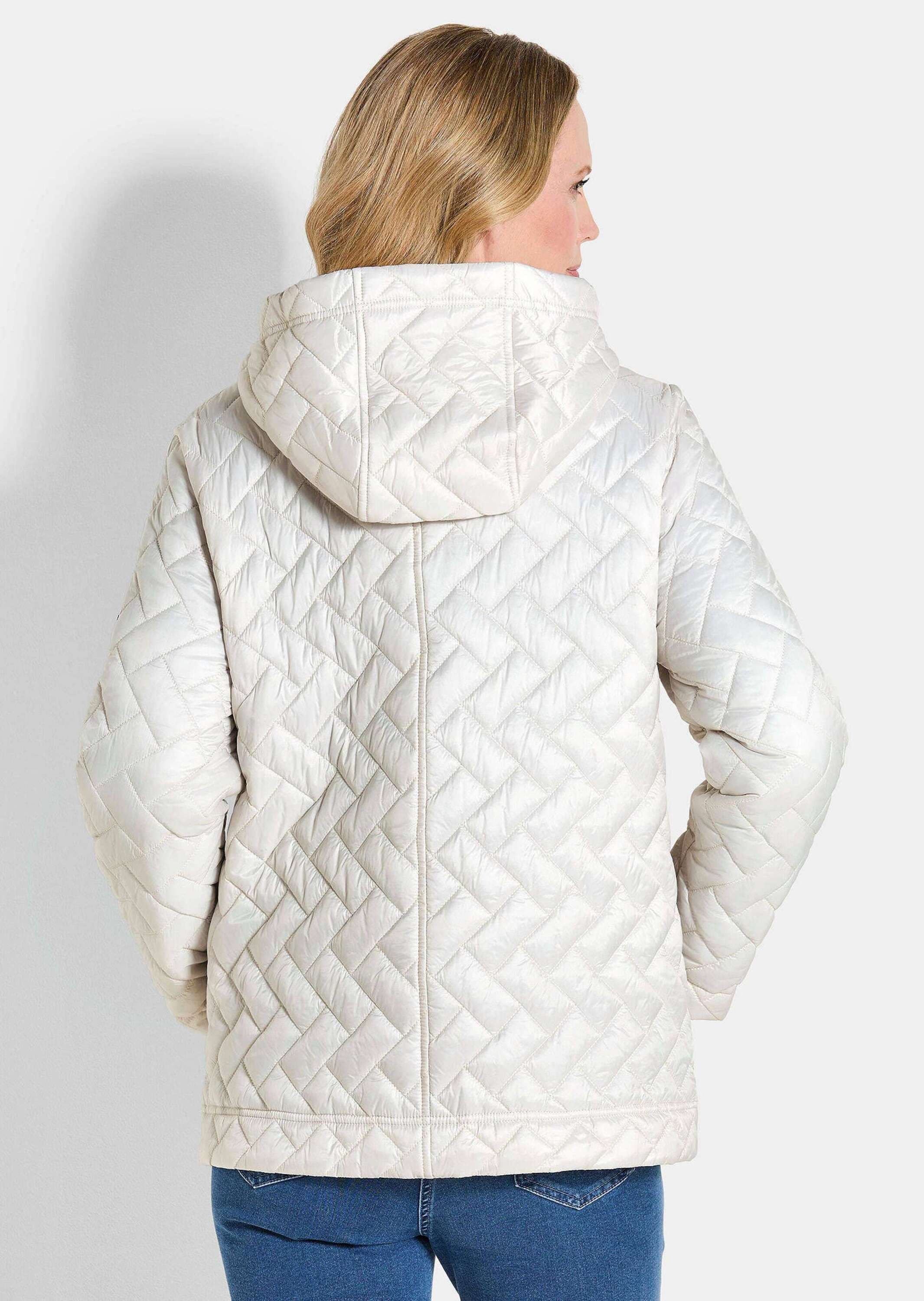 GOLDNER Kurzjacke »Kurzgröße Leichte Steppjacke mit Kapuze«