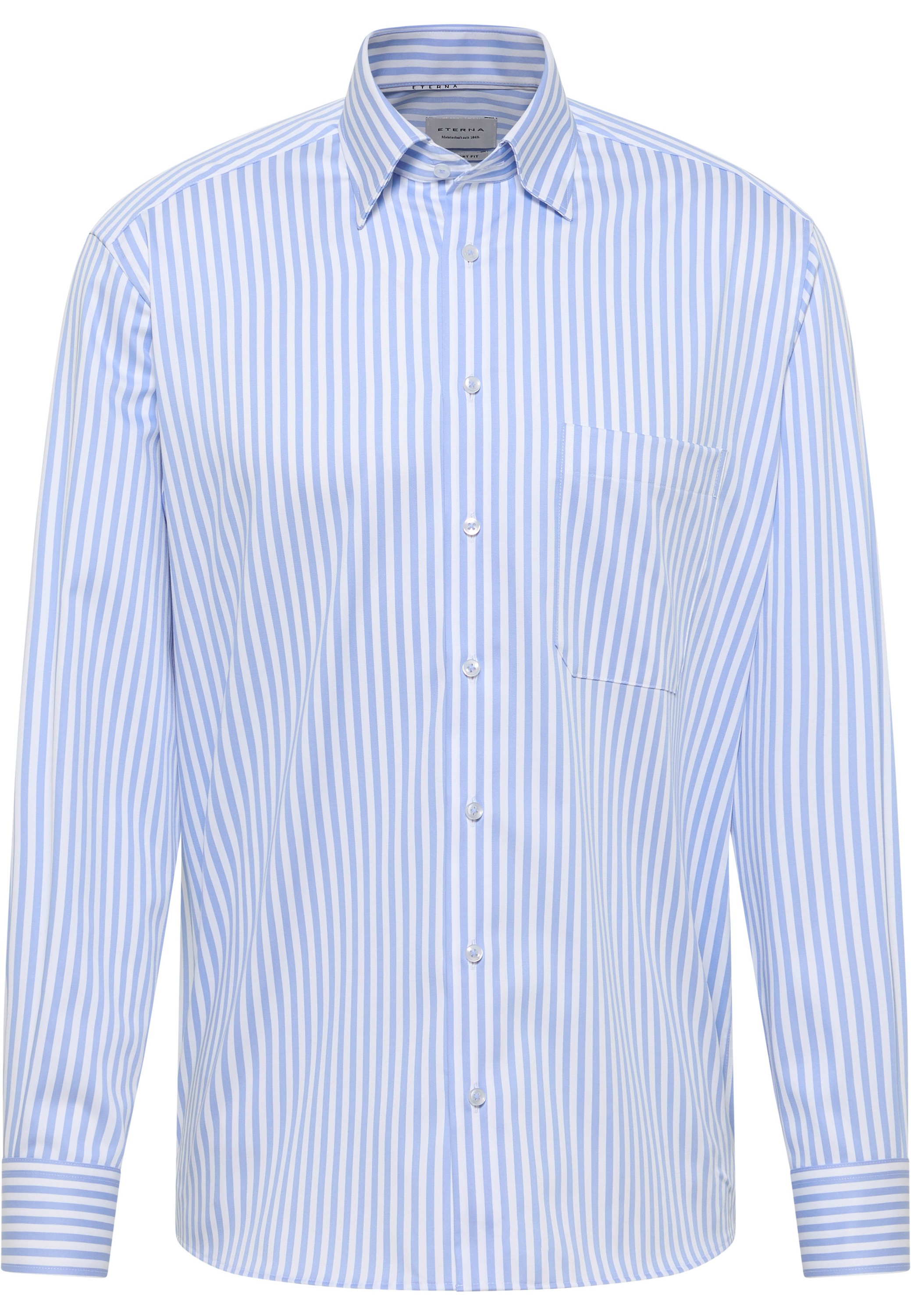 Eterna Langarmhemd »COMFORT FIT« NON IRON (bügelfrei)