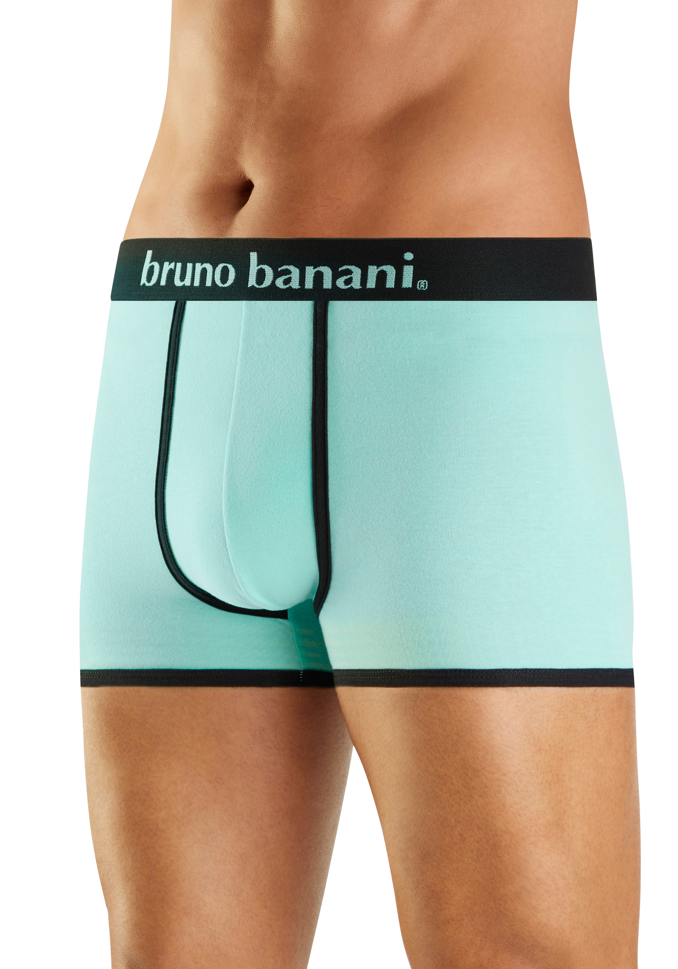 Bruno Banani Boxer »Boxershorts für Herren« Packung, 3 Stk. mit modischen Einfassungen