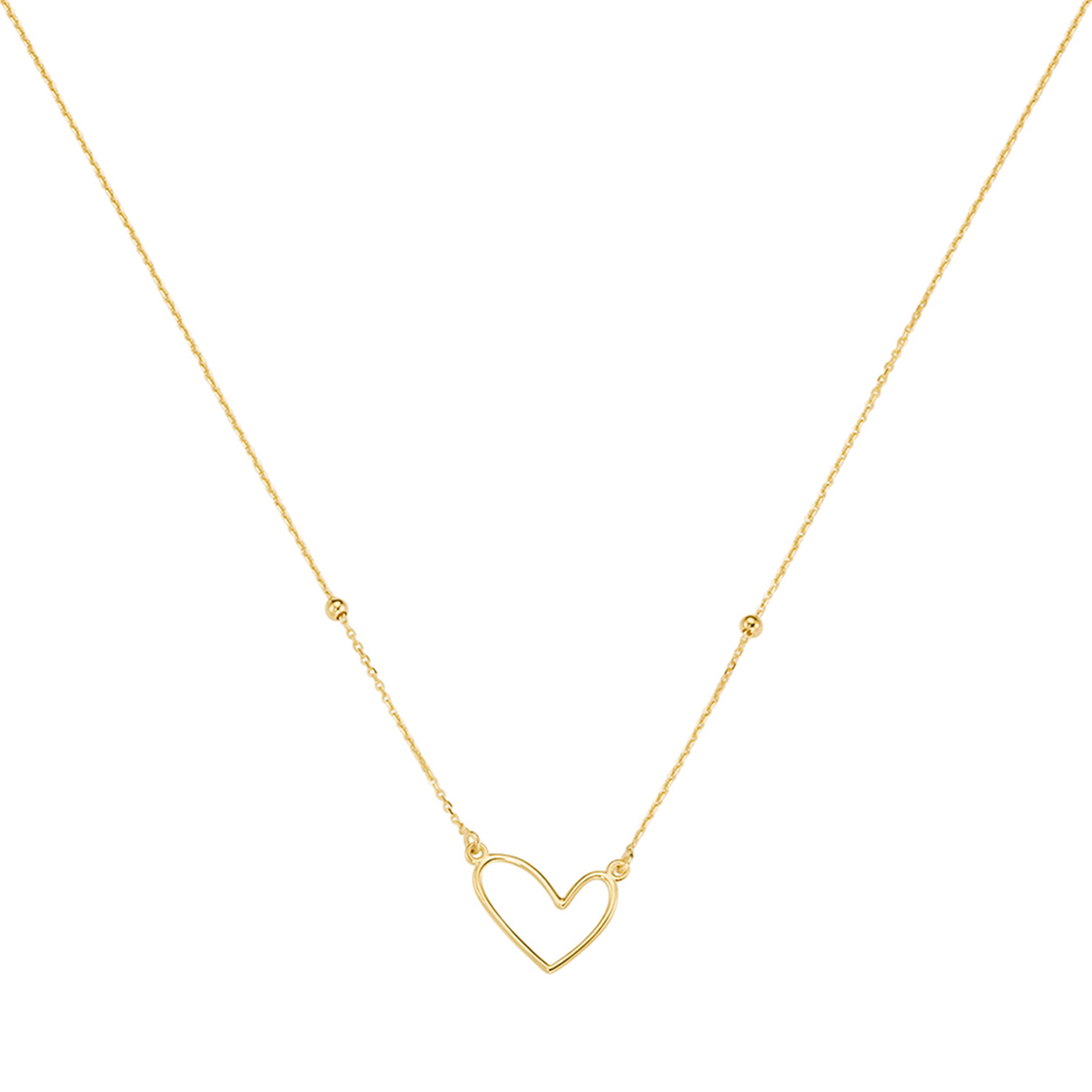 Luigi Merano Collier »Collier Herz Mittelteil, Gold 585«