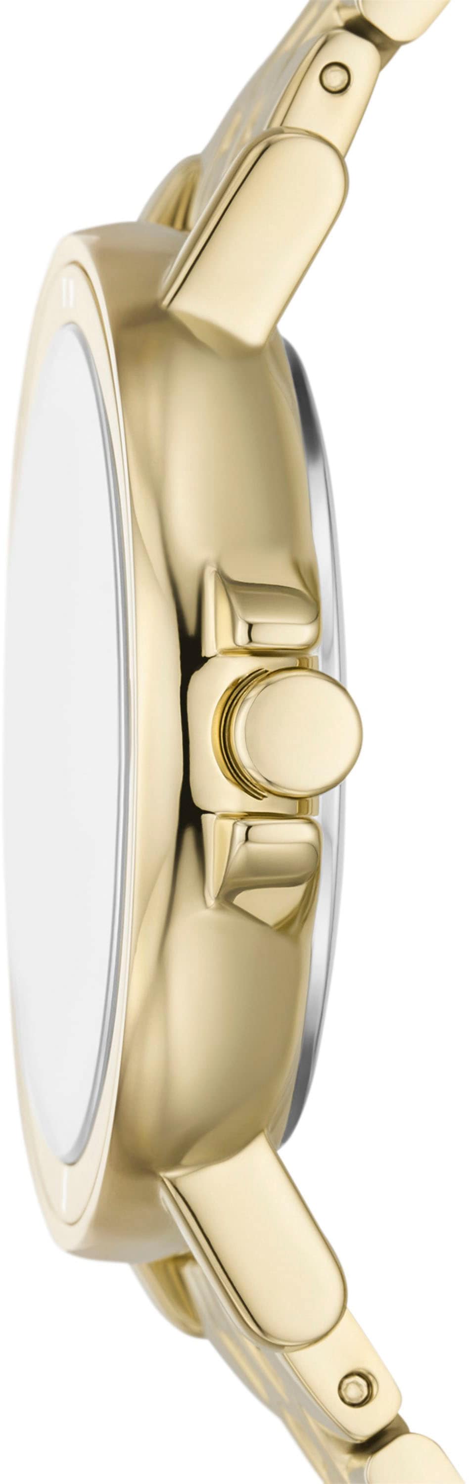Skagen Quarzuhr »SIGNATURE LILLE SPORT«, Armbanduhr, Damenuhr, Datum, Edelstahlarmband