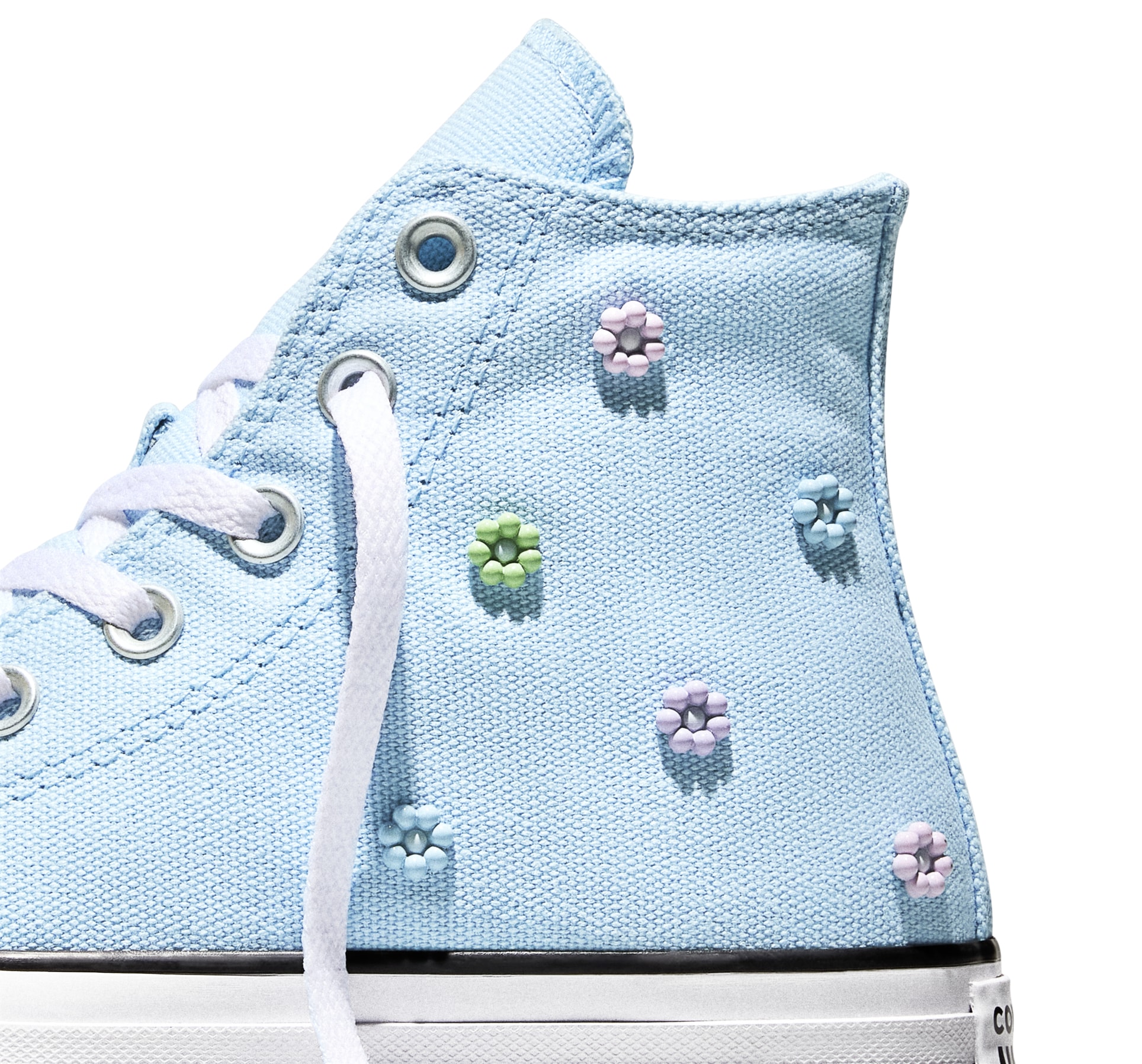 Converse Sneaker »CHUCK TAYLOR ALL STAR STUDDED FLORAL«  für Erwachsene, mit profiliertem Laufsohlenprofil, mit Schnürung
