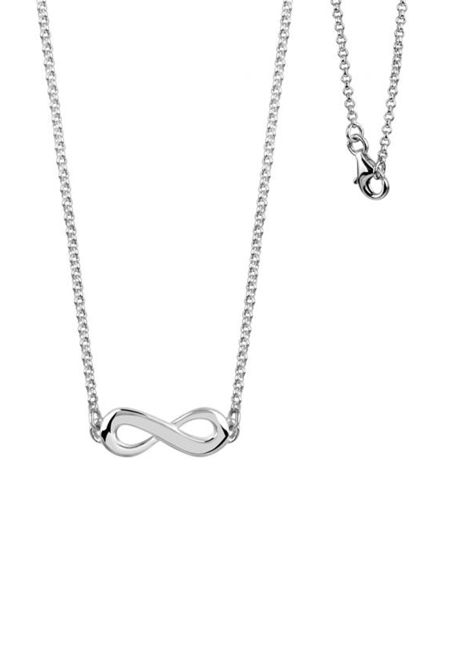 Nenalina Kette mit Anhänger »Halskette Infinity Unendlichkeit Symbol 925 Silber«