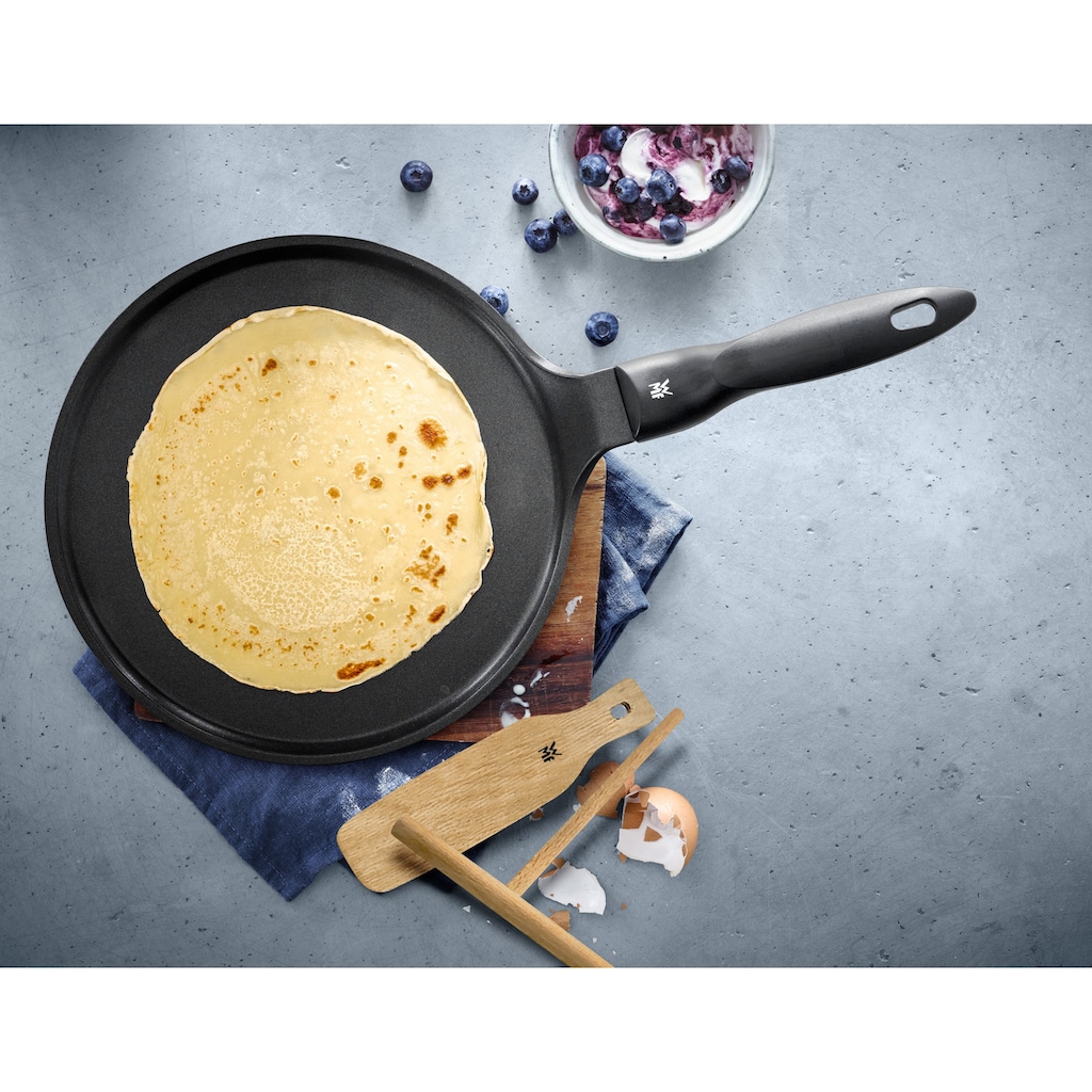 WMF Crêpepfanne »Devil«, Aluminiumguss, mit Holzbesteck, Ø 27 cm, Induktion