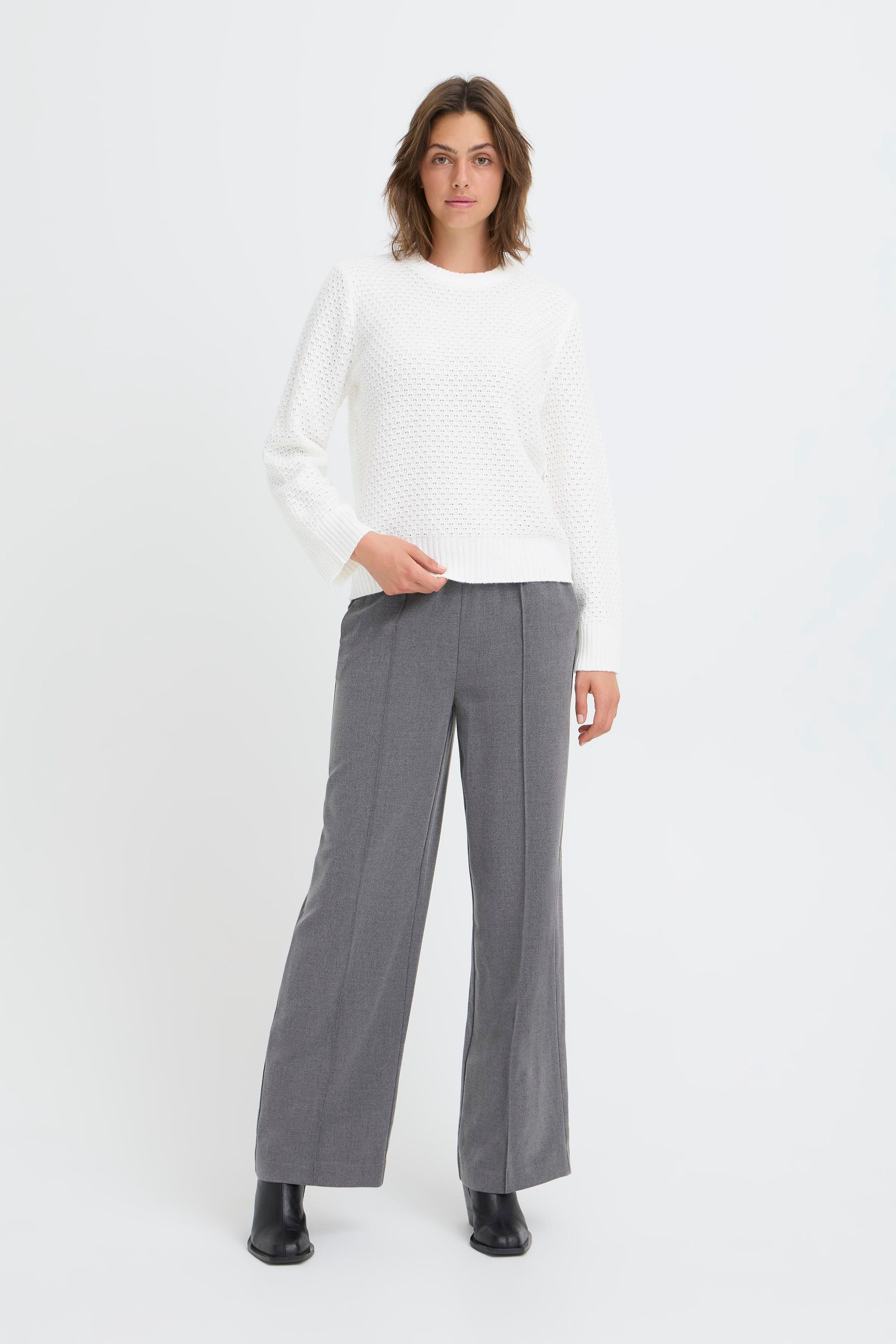 OXMO Strickfleece-Pullover »Strickpullover OXBMMNELLY JUMPER«