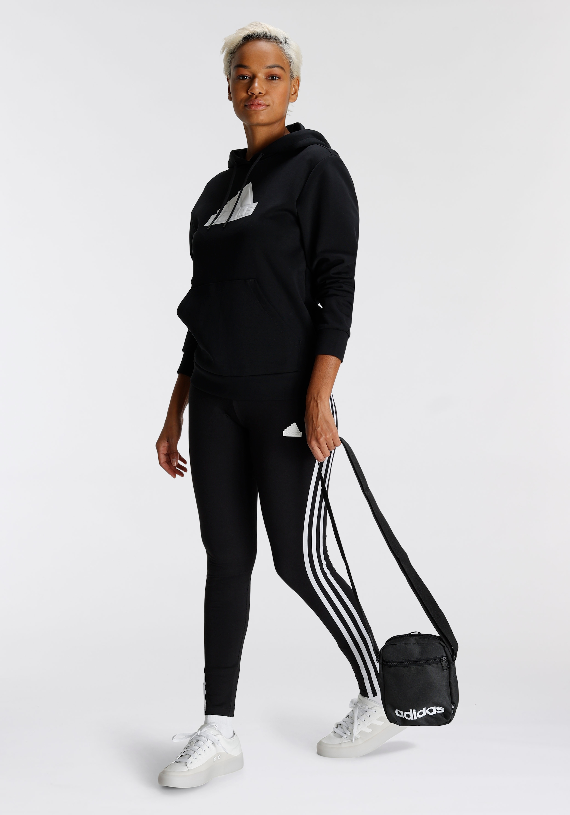 adidas Sportswear Leggings »FUTURE ICONS 3-STREIFEN«, (1 tlg.)