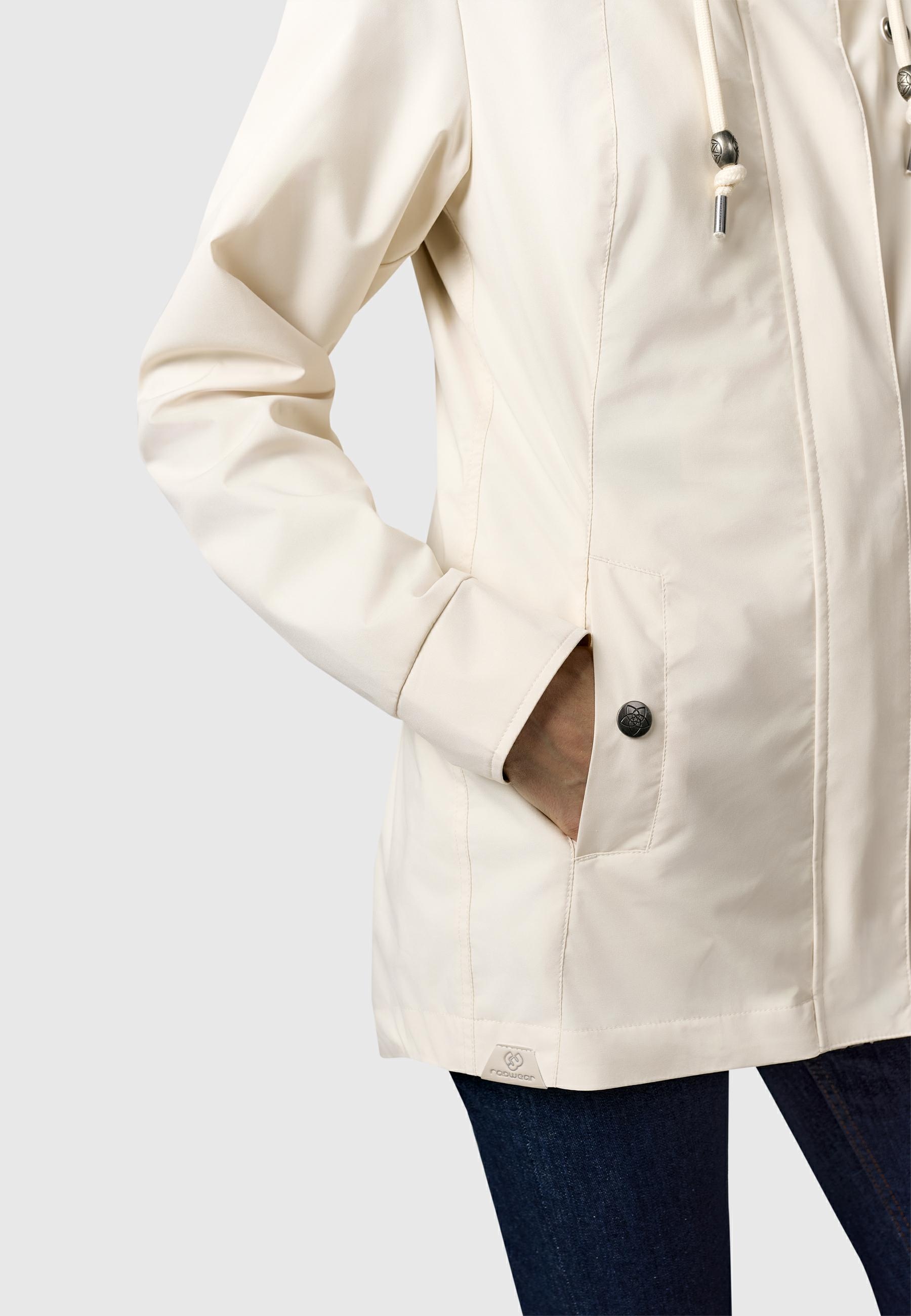 Ragwear Outdoorjacke »Outdoorjacke Alvena Summer YOUMODO« mit Kapuze Wasserdichte und atmungsaktive Übergangsjacke