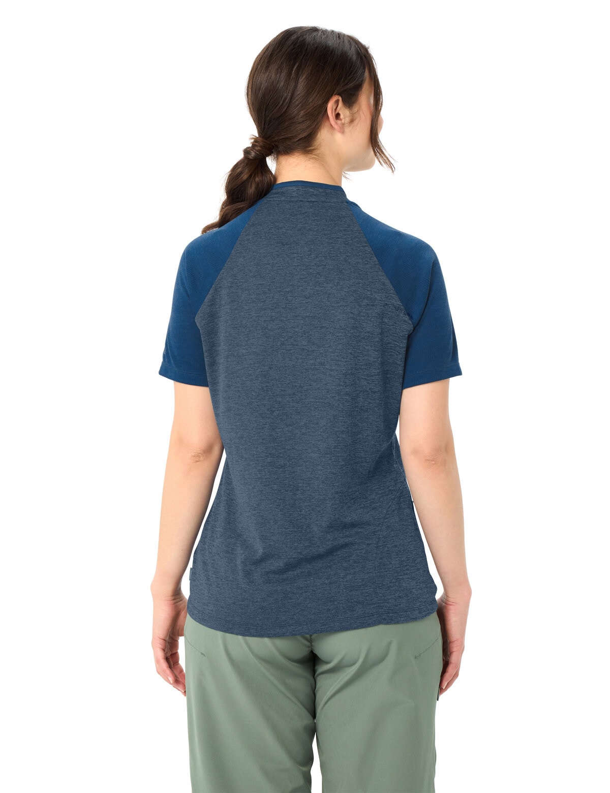 VAUDE T-Shirt »Women's Tamaro HZ Shirt IV« Kurzarm, sportlicher Stil, für Radsport und Outdoor-Aktivitäten