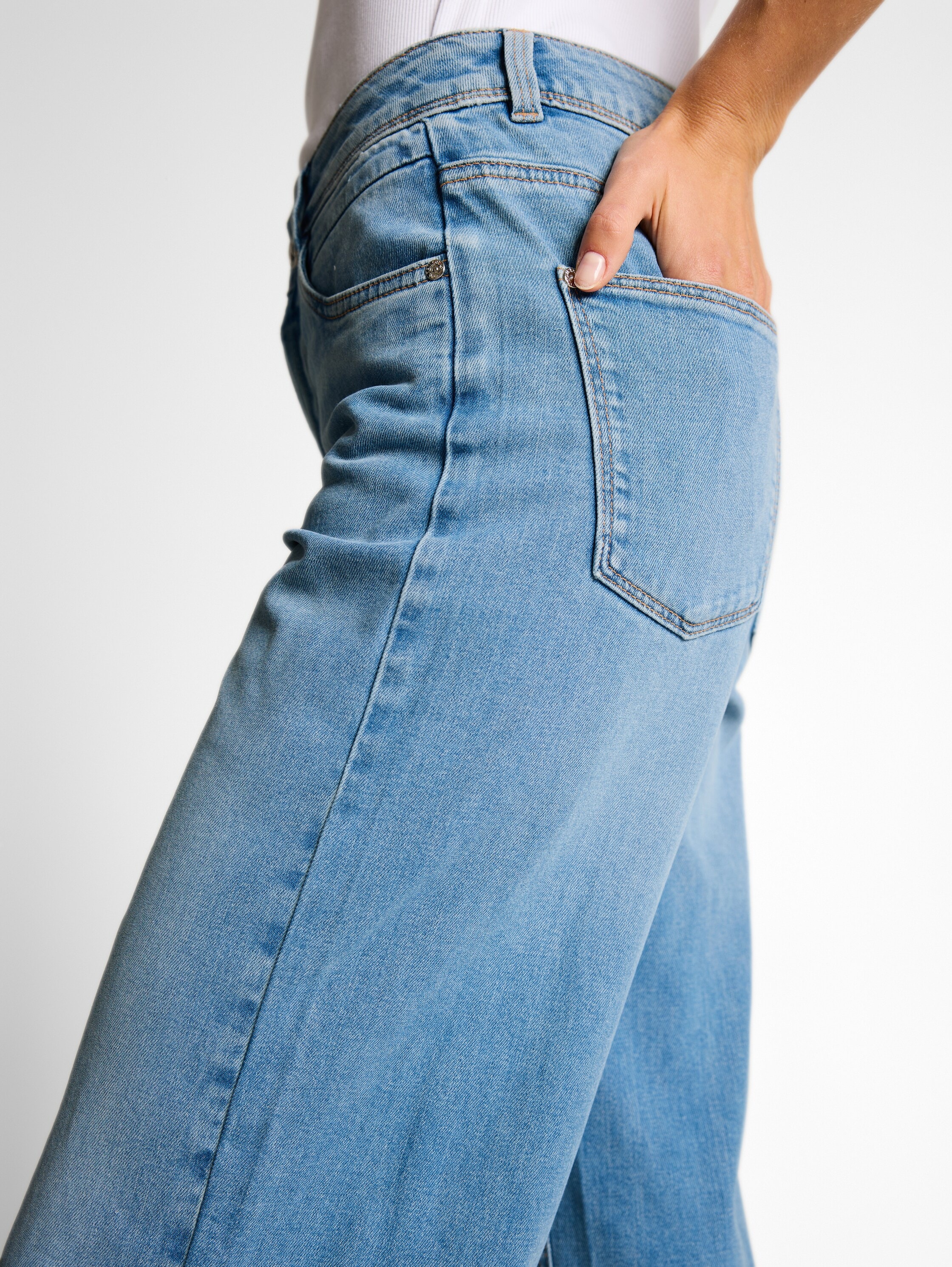 TOM TAILOR High-waist-Jeans »NELMA« im Five-Pocket Style