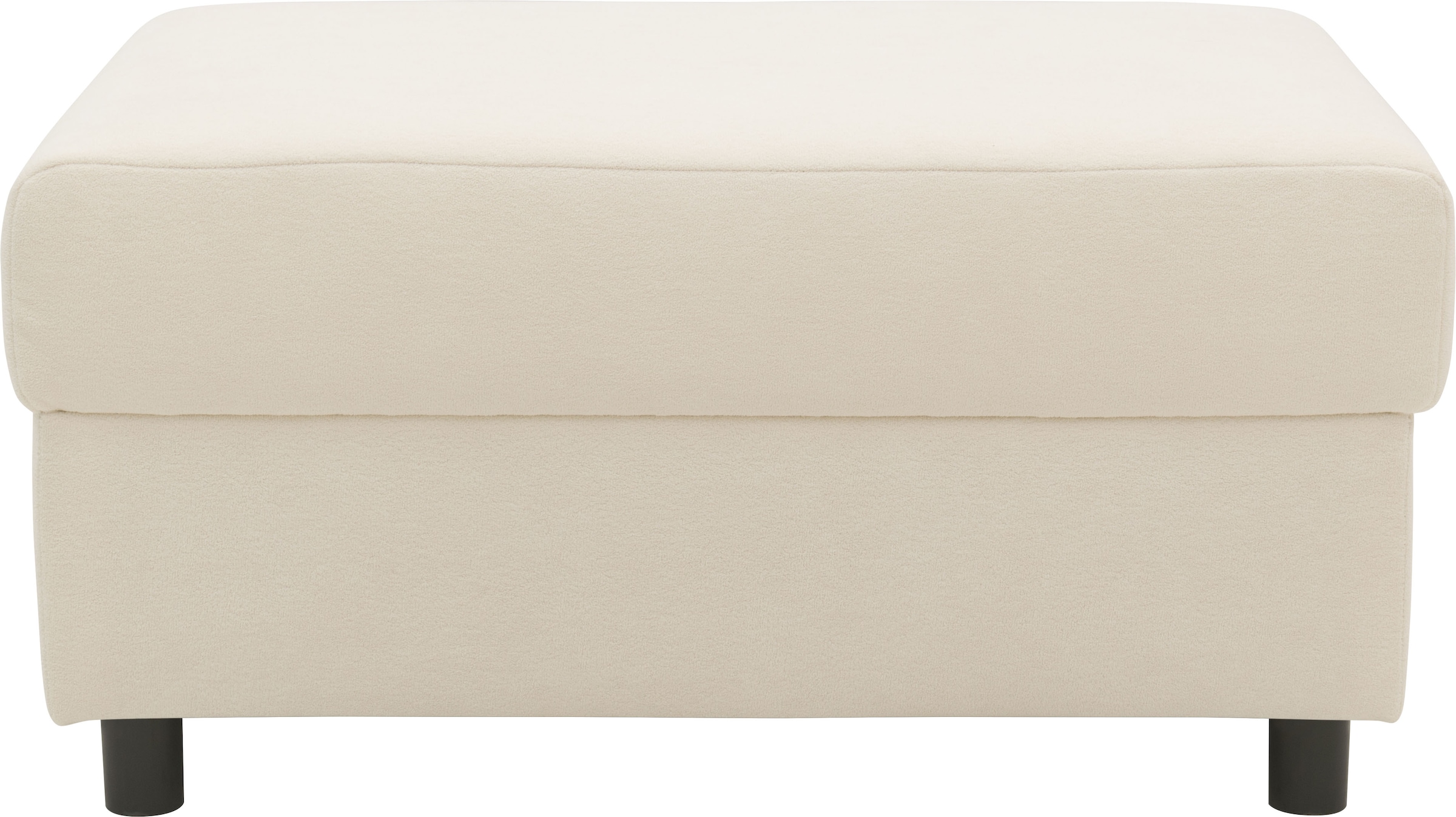 INOSIGN Polsterhocker »Turah 2 in Cord oder wasserabweisender Microfaser,«, moderner Polsterhocker, passend zum Ecksofa, B/T/H: 83/60/44 cm