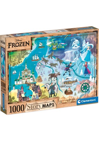 Clementoni® Puzzle »Disney Frozen Maps«, Made in Europe, FSC® - schützt Wald - weltweit kaufen