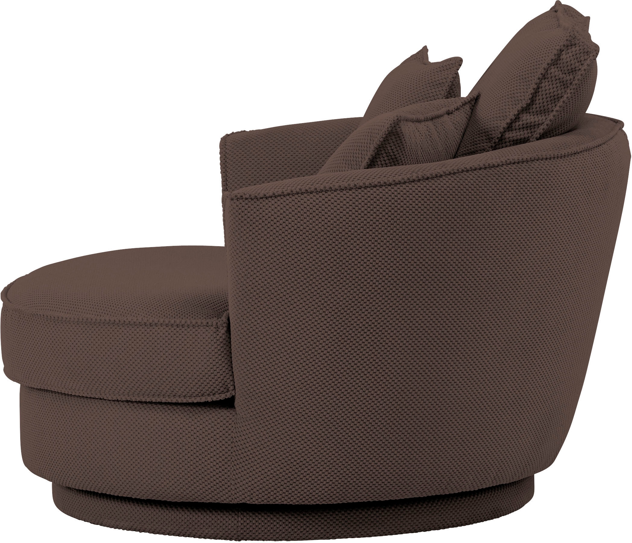 Home affaire Drehsessel »MAISIE, Love Seat XXL, Lese-Sessel BIG-« Sessel in MEGA CORD u. Web-Velours, 360 Grad drehbar