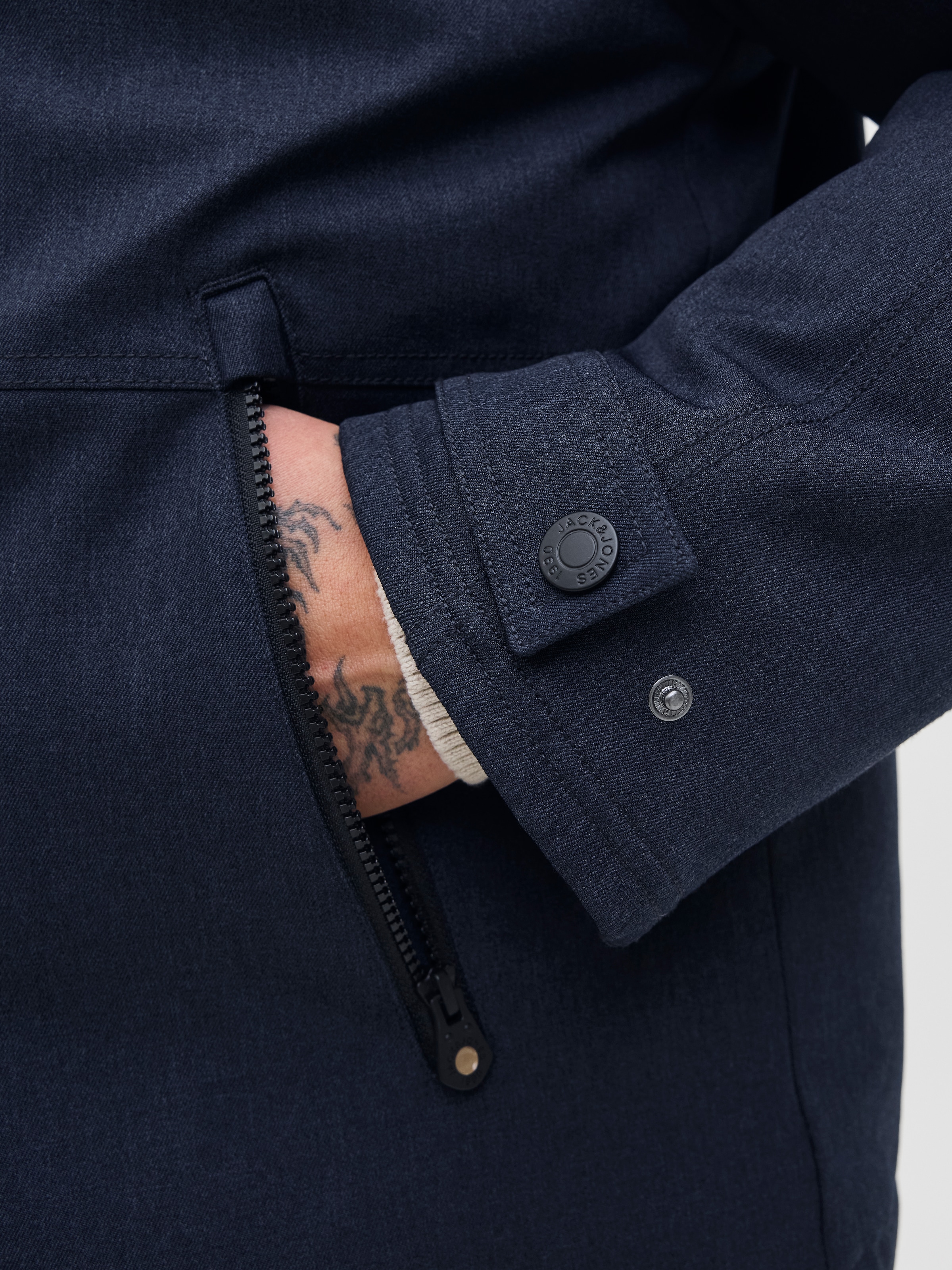 Jack & Jones Outdoorjacke »JJEPARKER DOVER JACKET SN«, mit Kapuze