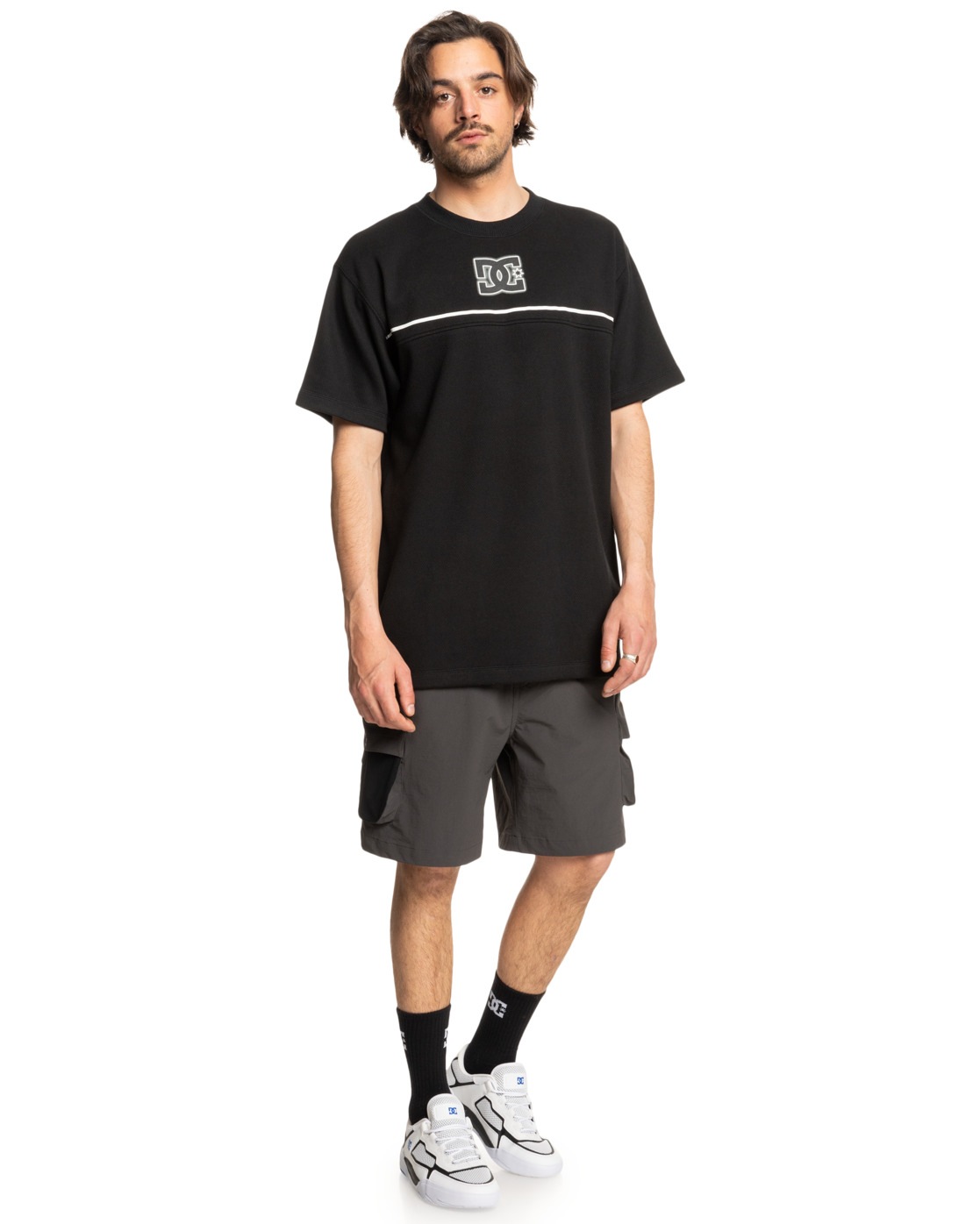 DC Shoes Shirttop »Stripe Stone«