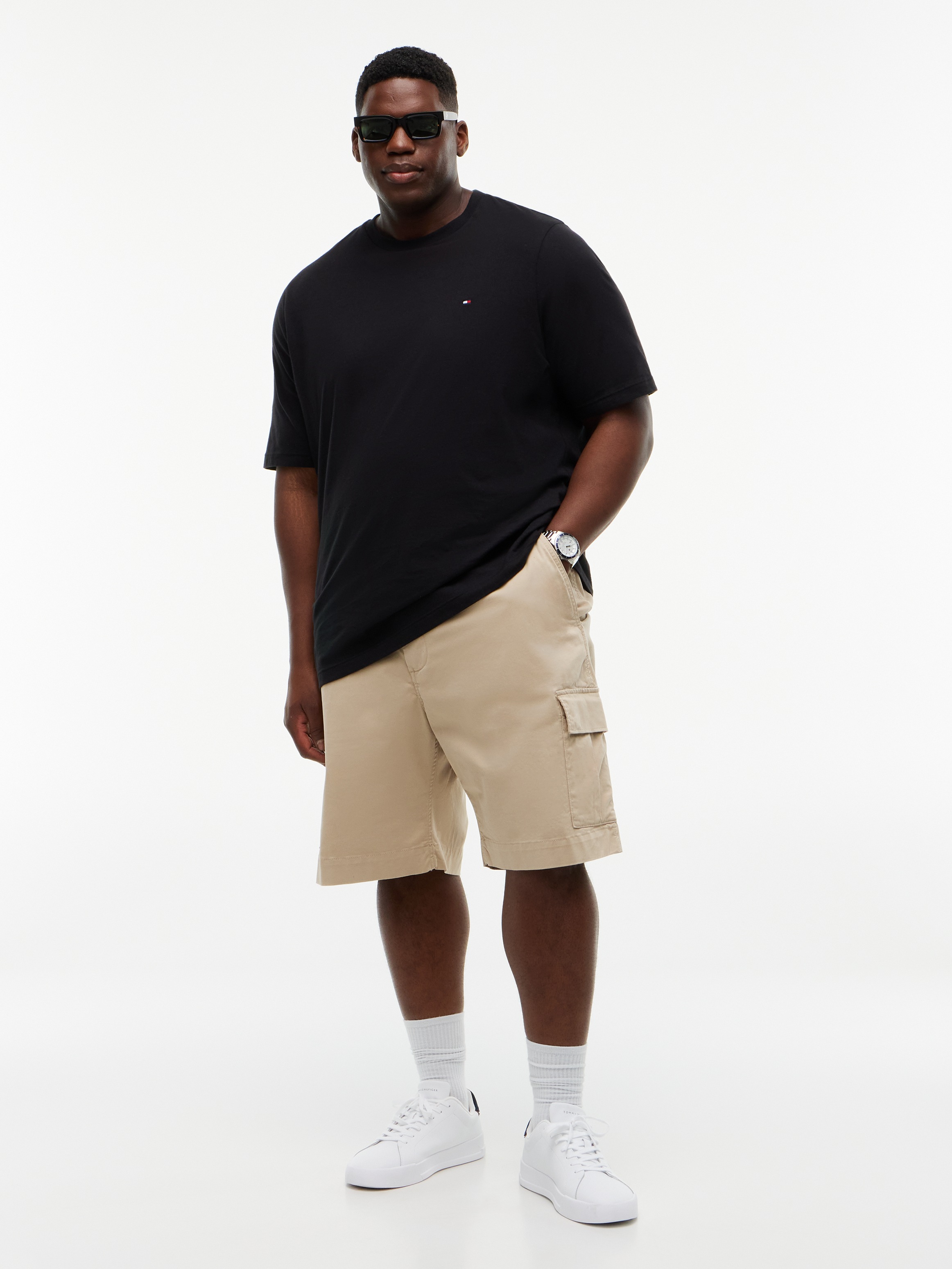 Tommy Hilfiger Big & Tall T-Shirt »BT-ESS SEASONAL REGULAR SOLID« Große Größen