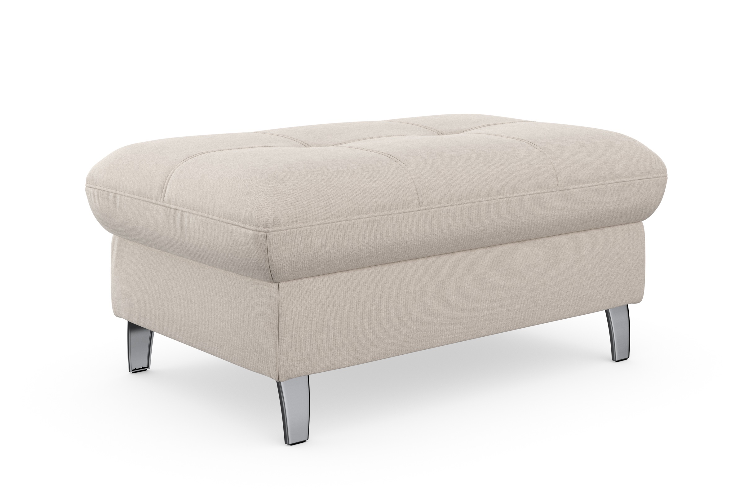 sit&more Stauraumhocker »Maggiore«, mit Stauraum und modernen Metallbeinen