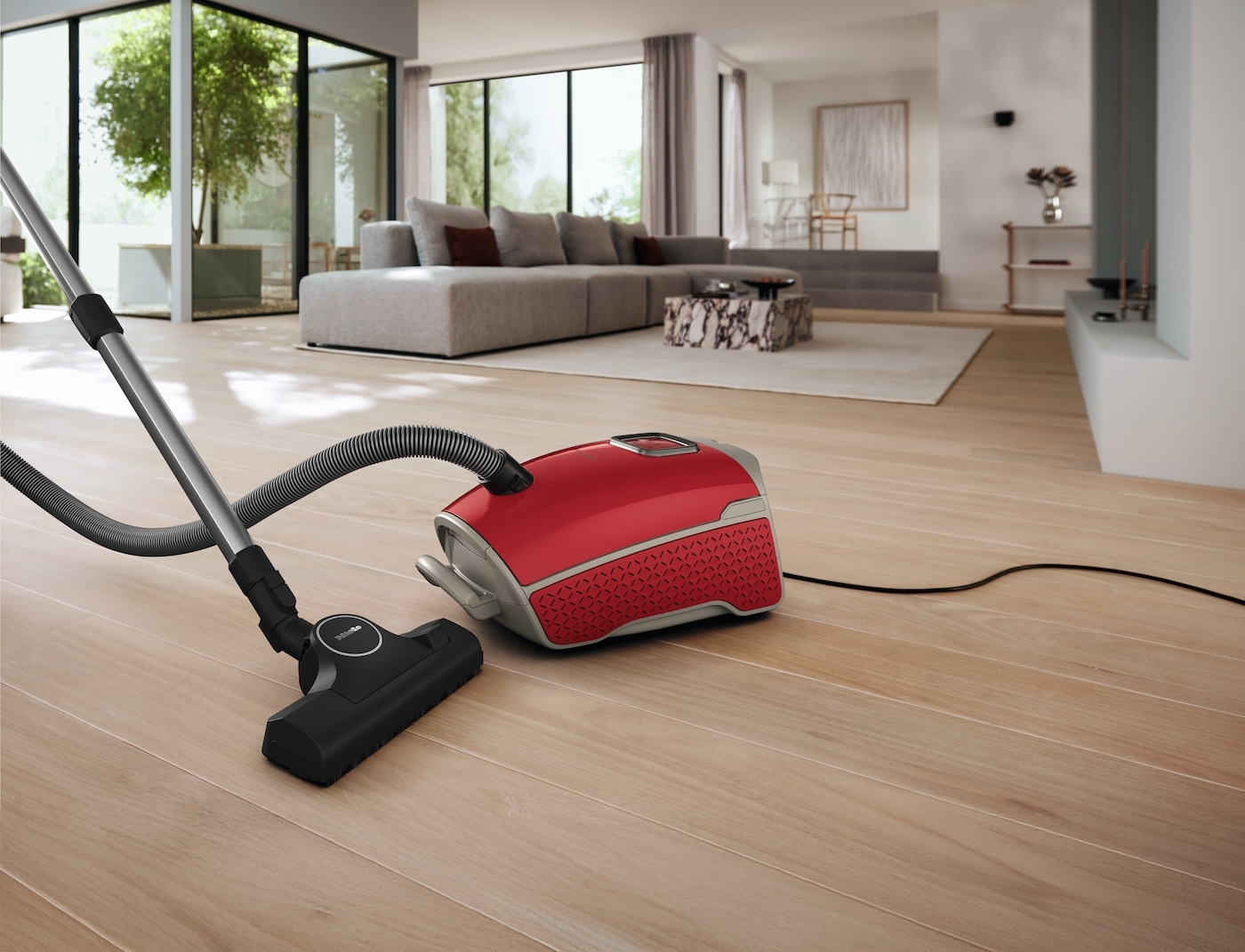 Miele Bodenstaubsauger »Guard L1 Red Pulse« 890 W mit Beutel