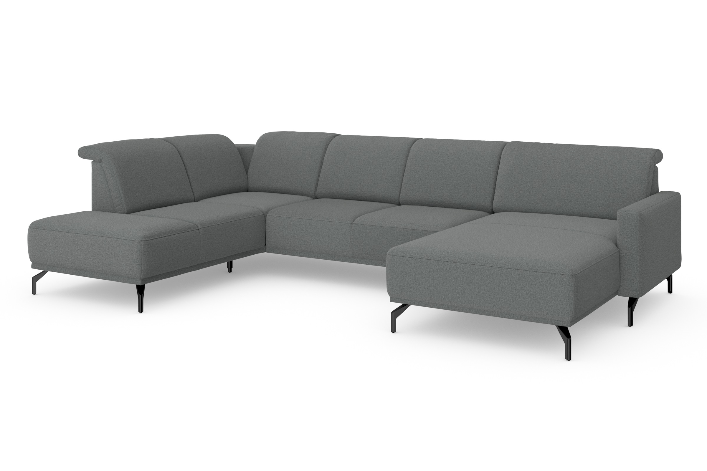 sit&more Wohnlandschaft »Bailando U-Form«, wahlweise mit Kopfteilverstellung und Vorziehsitz, motorisch