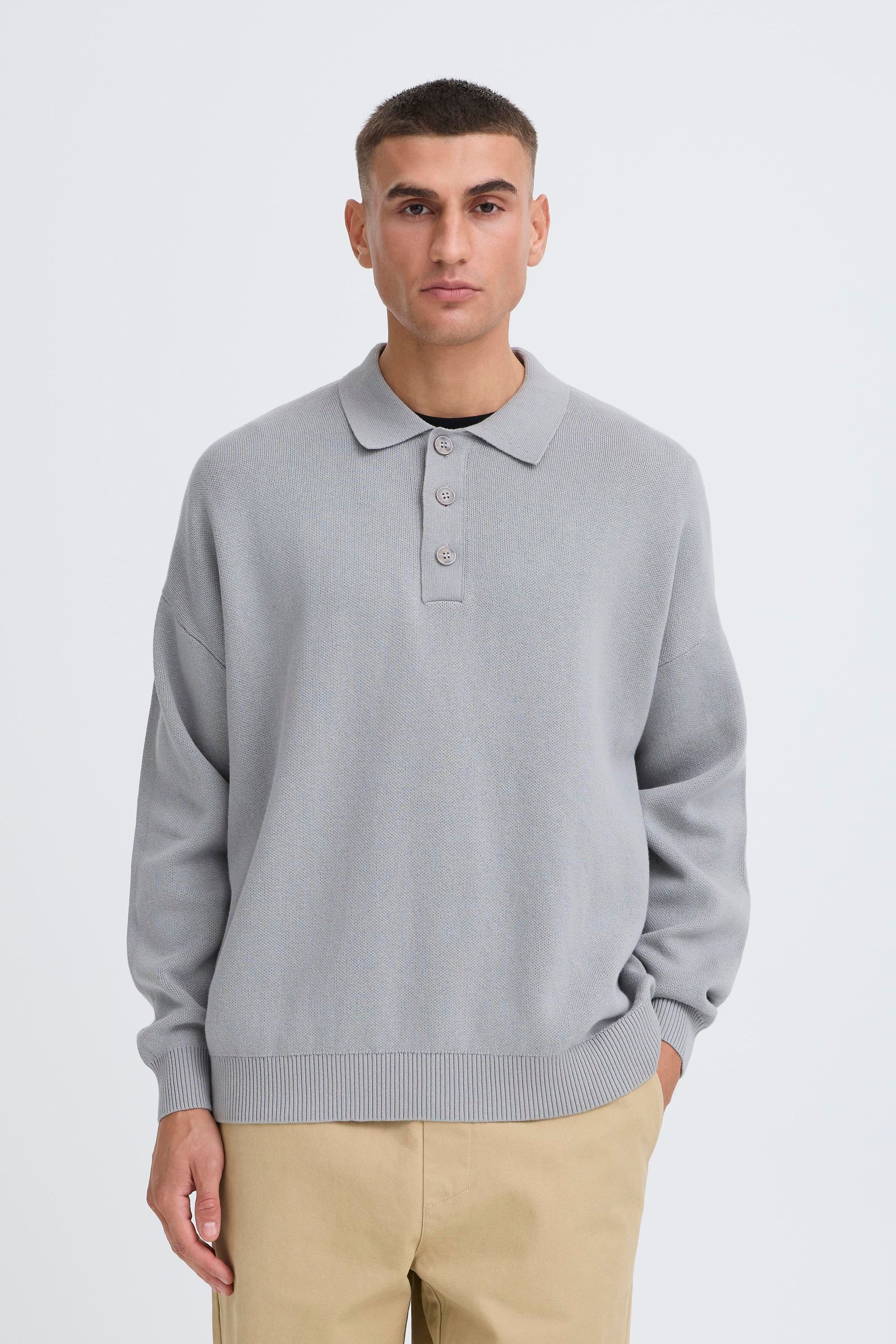 !Solid Strickfleece-Pullover »Strickpullover SDNAHIM«