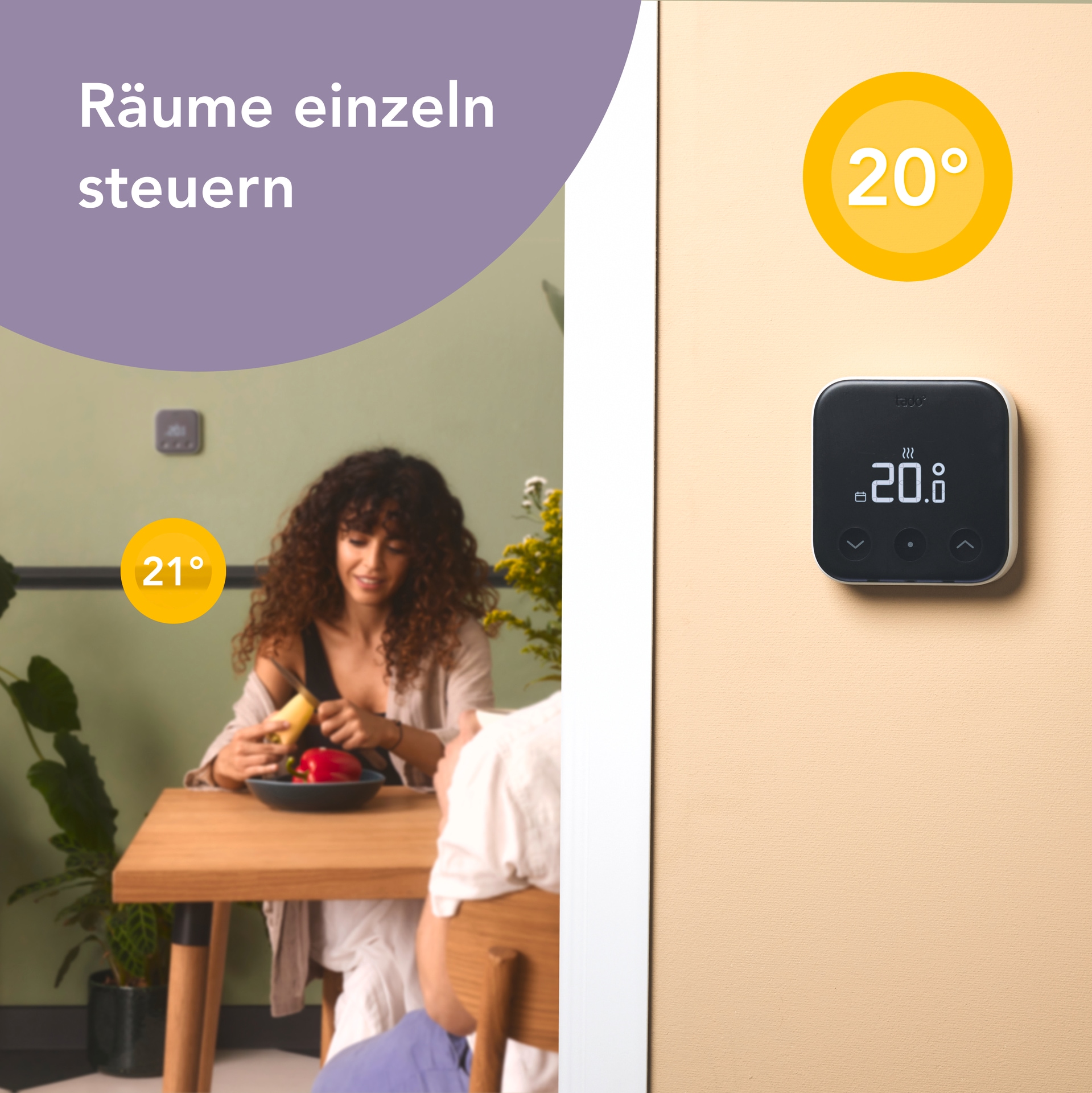 Tado Heizkörperthermostat »Smartes Thermostat X«