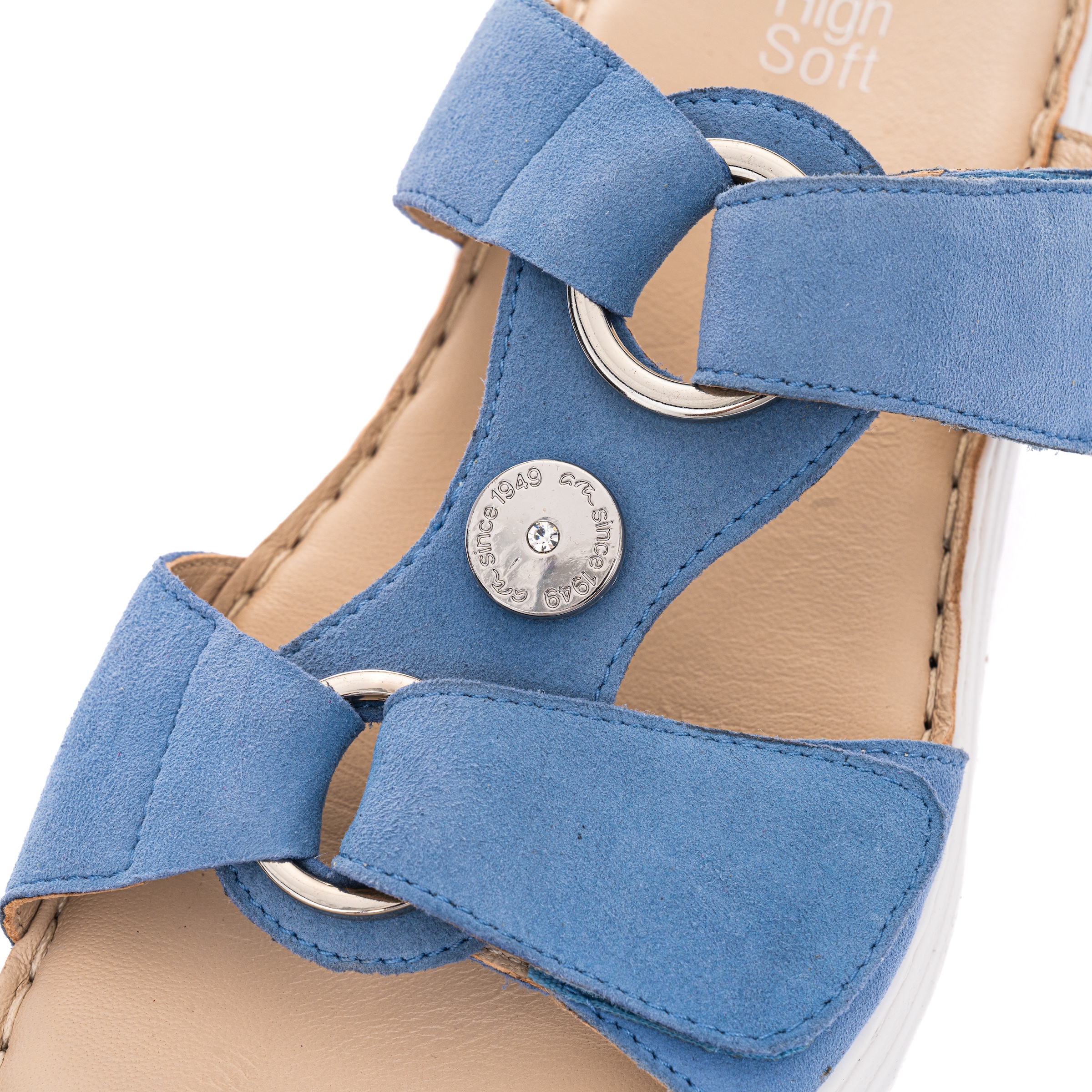 Ara Pantolette »LA PALMA«, Sandale, Klettschuh in Schuhweite G (= weit)