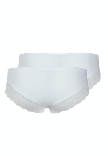 Skiny Panty »CottonLace Essentials«, (2er Pack)