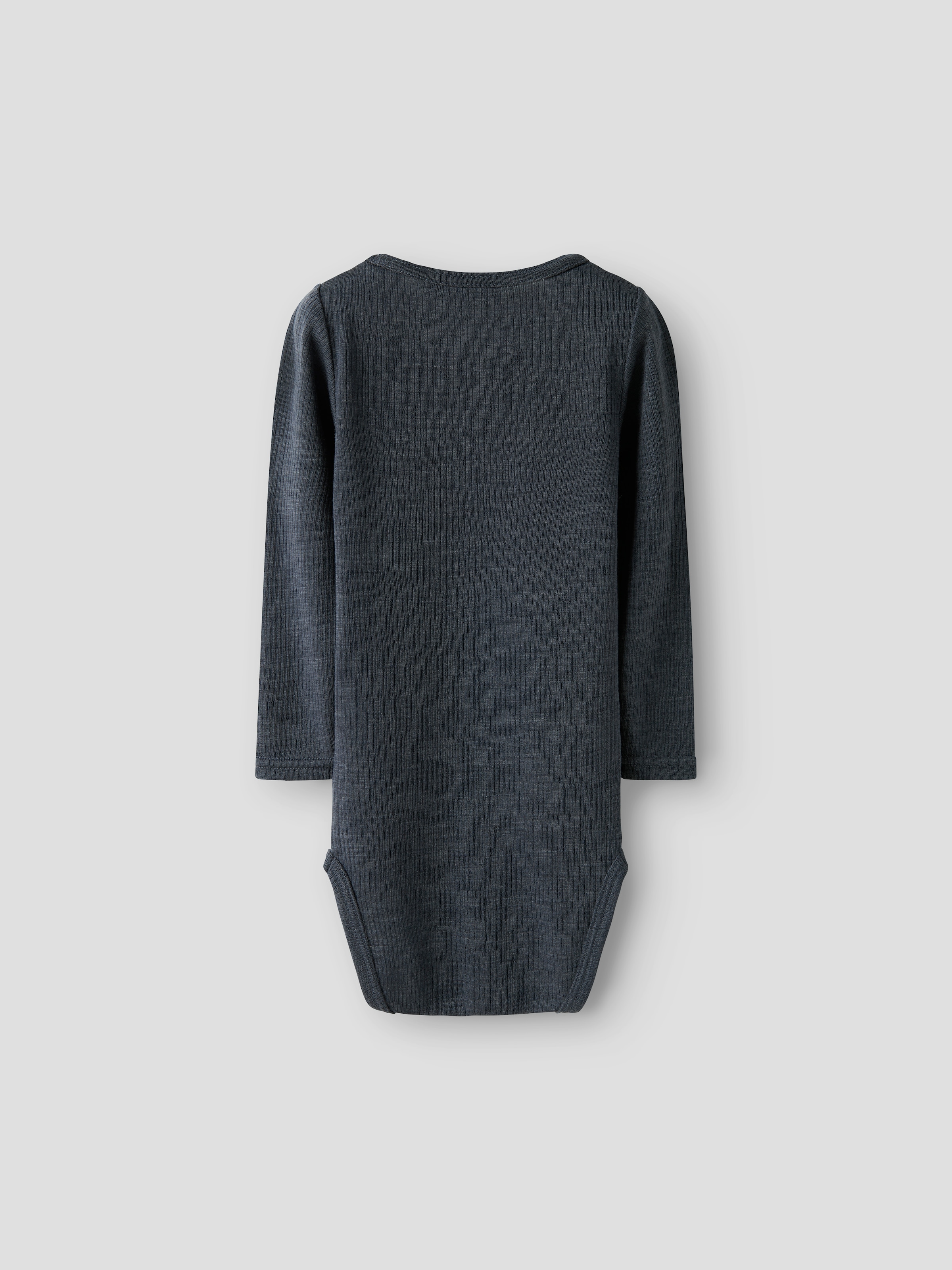 Name It Langarmbody »NBNWAX WOOL RIB LS BODY NOOS«, aus reiner Merinowolle