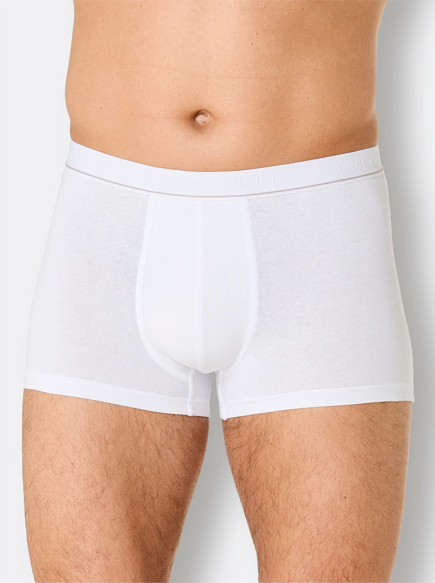 HerrenPanty2Stk.tlg. in weiß, Größe 5