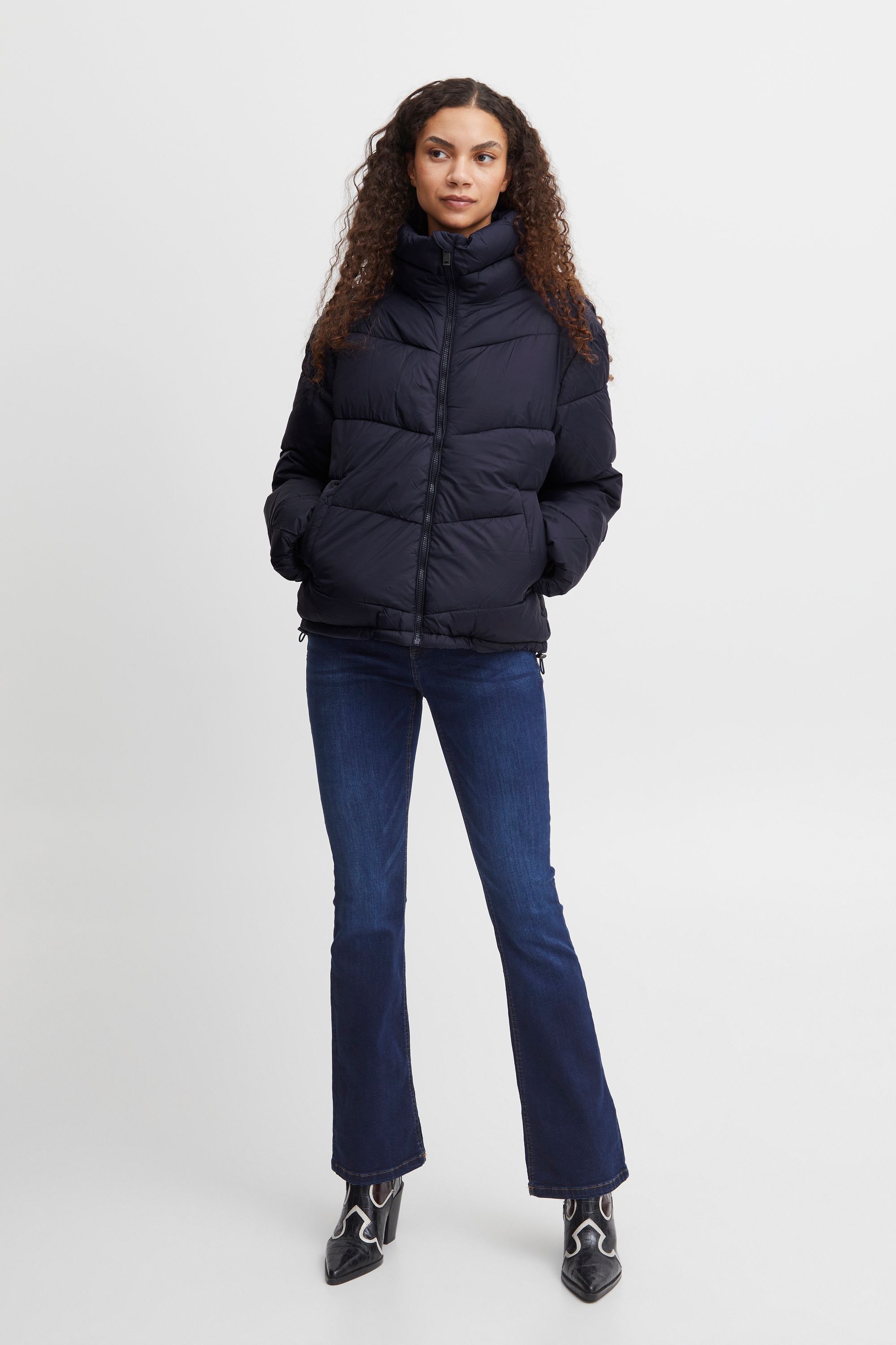 b.young Steppjacke »Steppjacke BYBomina«, ohne Kapuze