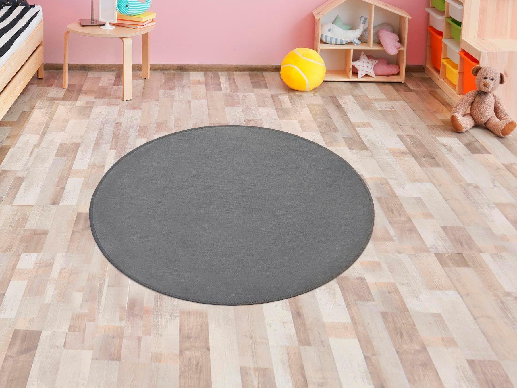 Kinderteppich »SITZKREIS«, rund, Spielteppich ideal im Kinderzimmer