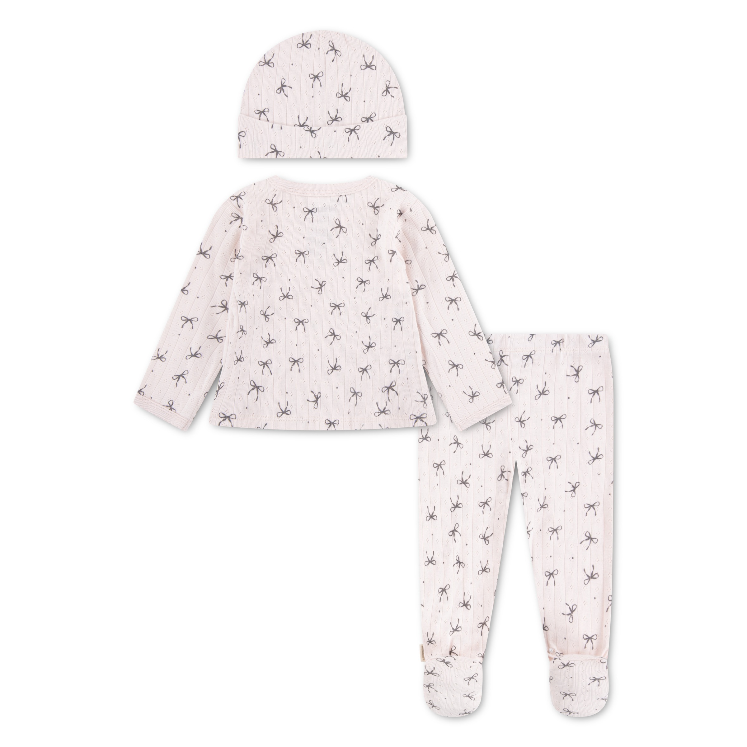HUGGIES babywear Langarmshirt & Hose »HUGG FOOTED PANT SET+ATTACHMEN« Set,  mit All-Over Print
