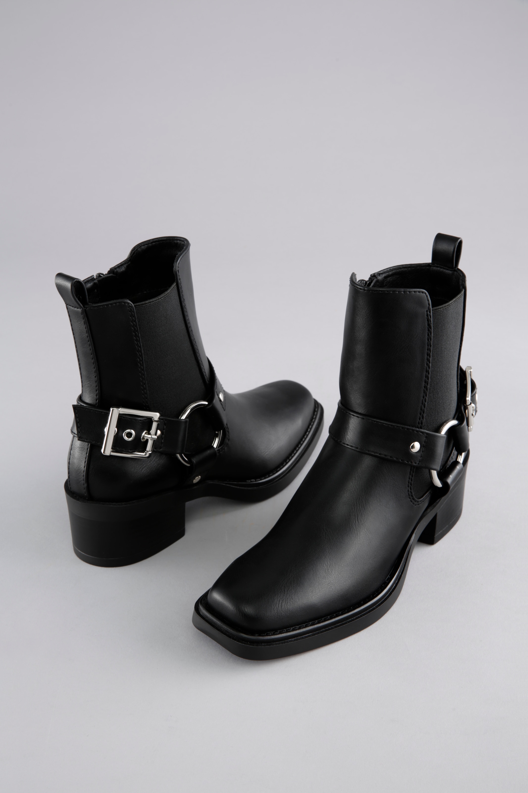 Aniston Shoes Damen Westernstiefelette Cowboyboots in schwarz, Größe 40