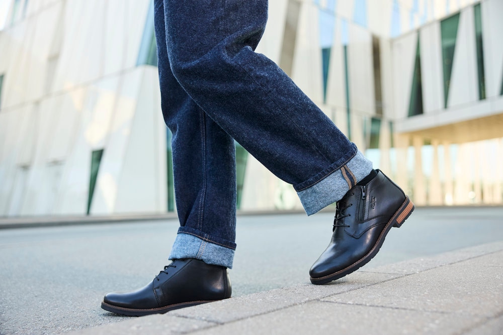 Rieker Schnürstiefelette  Business-Stiefelette, Klassik-Boots in eleganter Optik